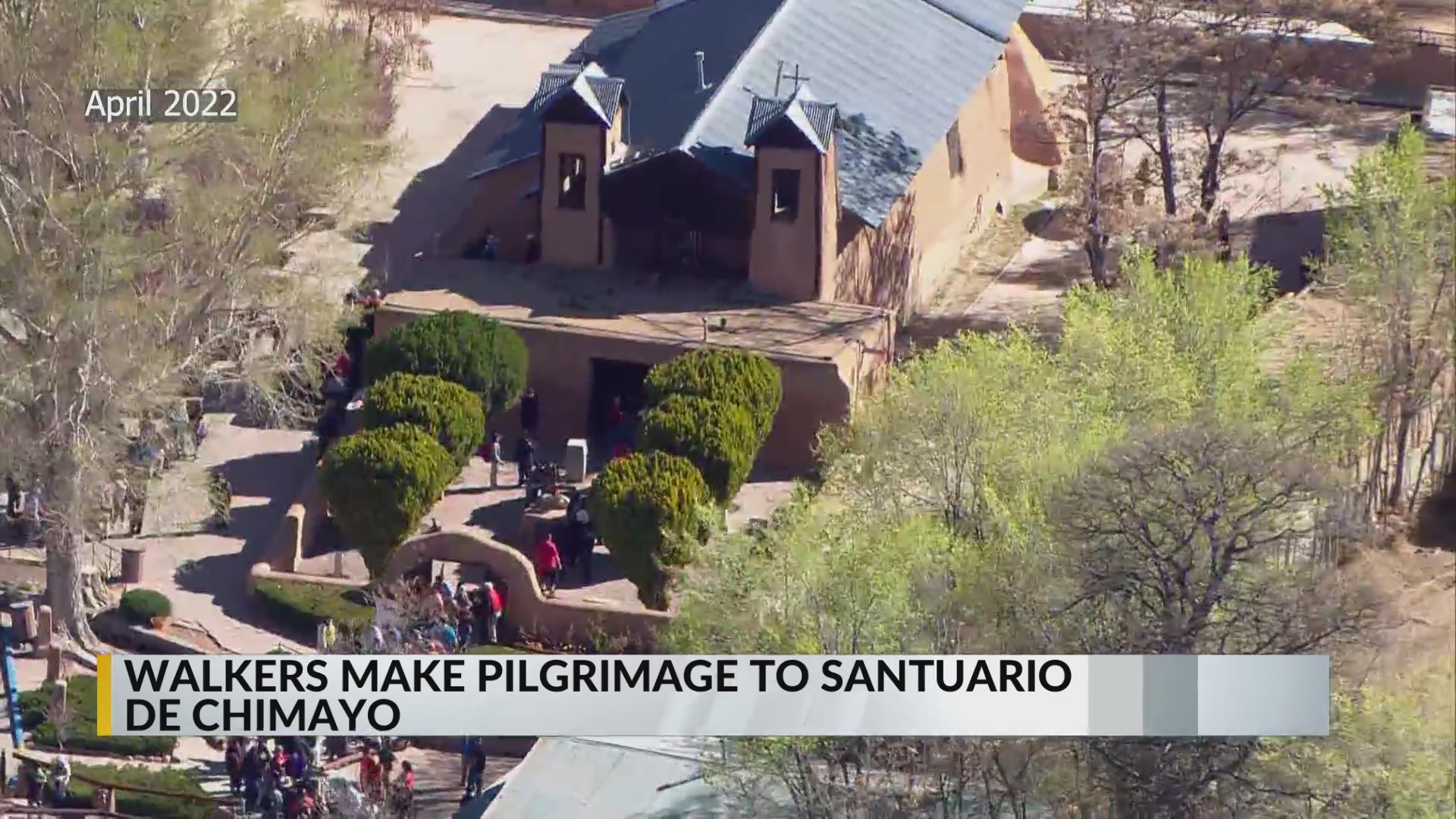 Thousands trek to El Santuario de Chimayó, Tomé Hill KRQE NEWS 13