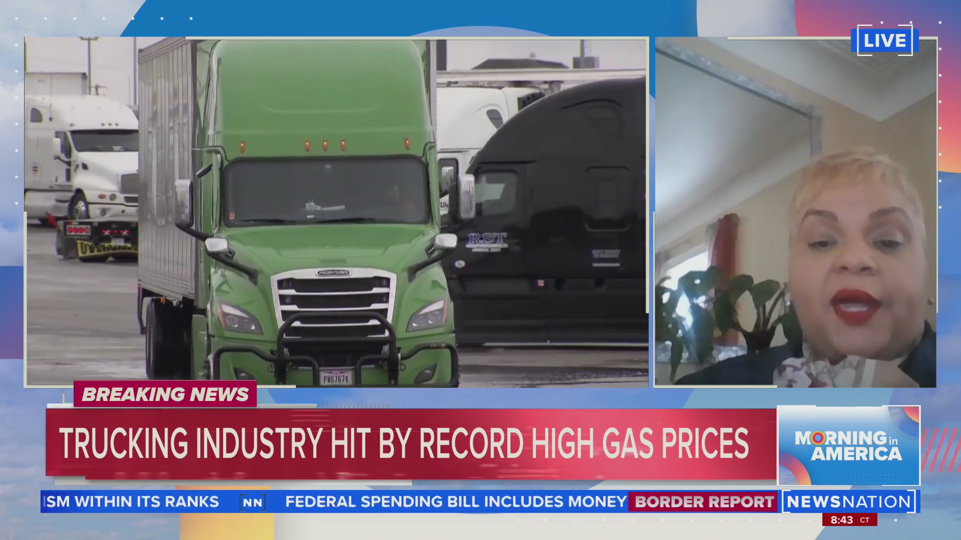 Truckers impacted by record high gas prices | Morning in America ...
