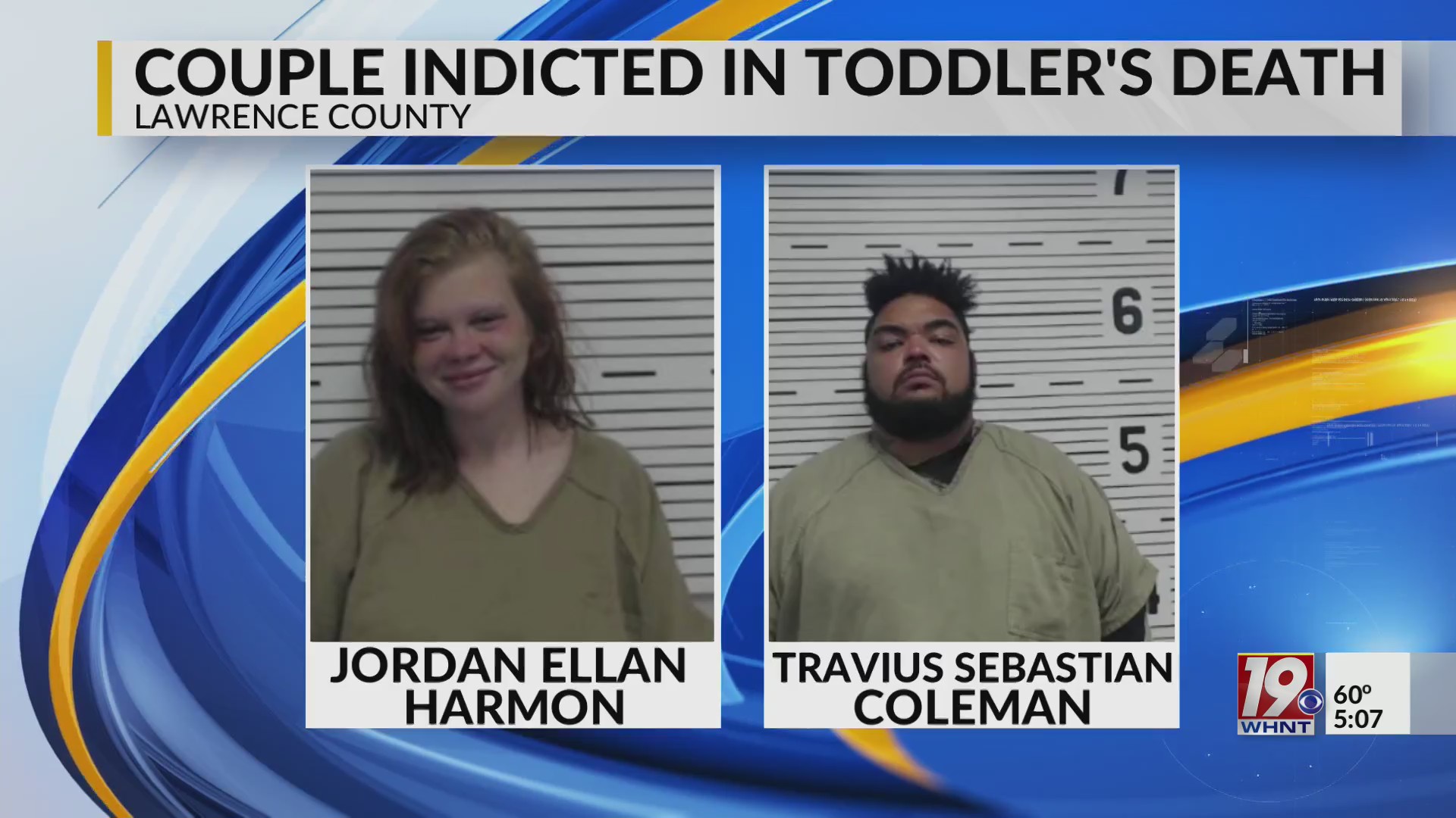 Lawrence County Couple Indicted in Toddler’s Death | March 21, 2023 ...