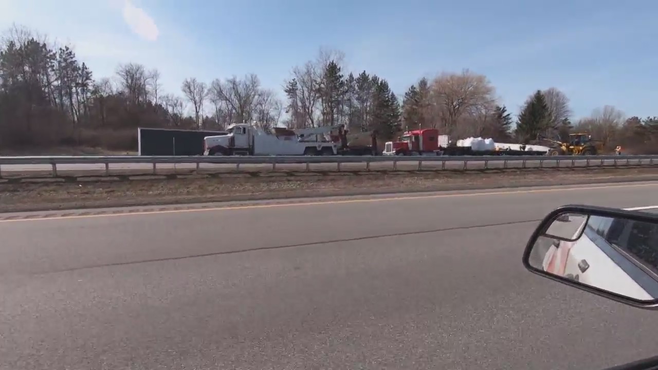 Driver critically injured after vehicle rear-ends tractor-trailer on I ...
