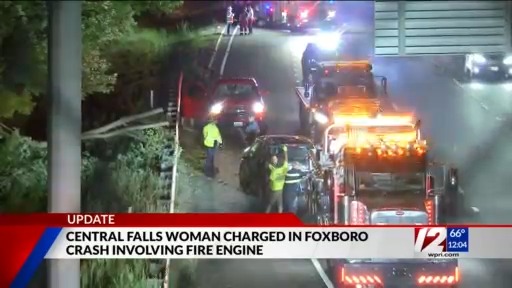 Central Falls woman charged with OUI after crashing into fire truck ...