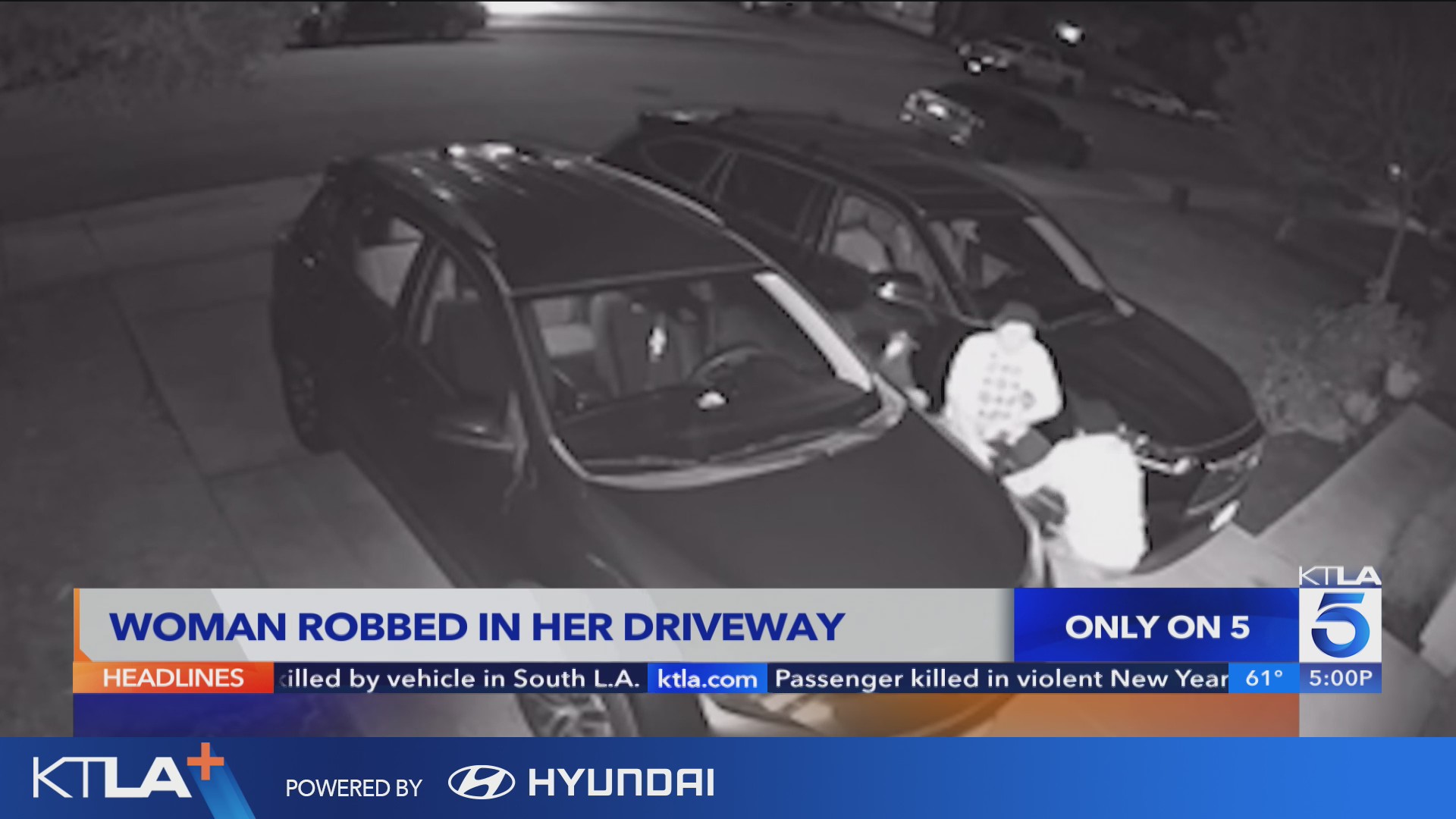 Woman Robs Woman robbed in her Inland Empire driveway – KTLA