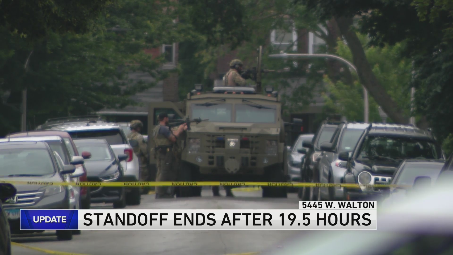 Man found dead after 19-hour police standoff on West Side – WGN-TV