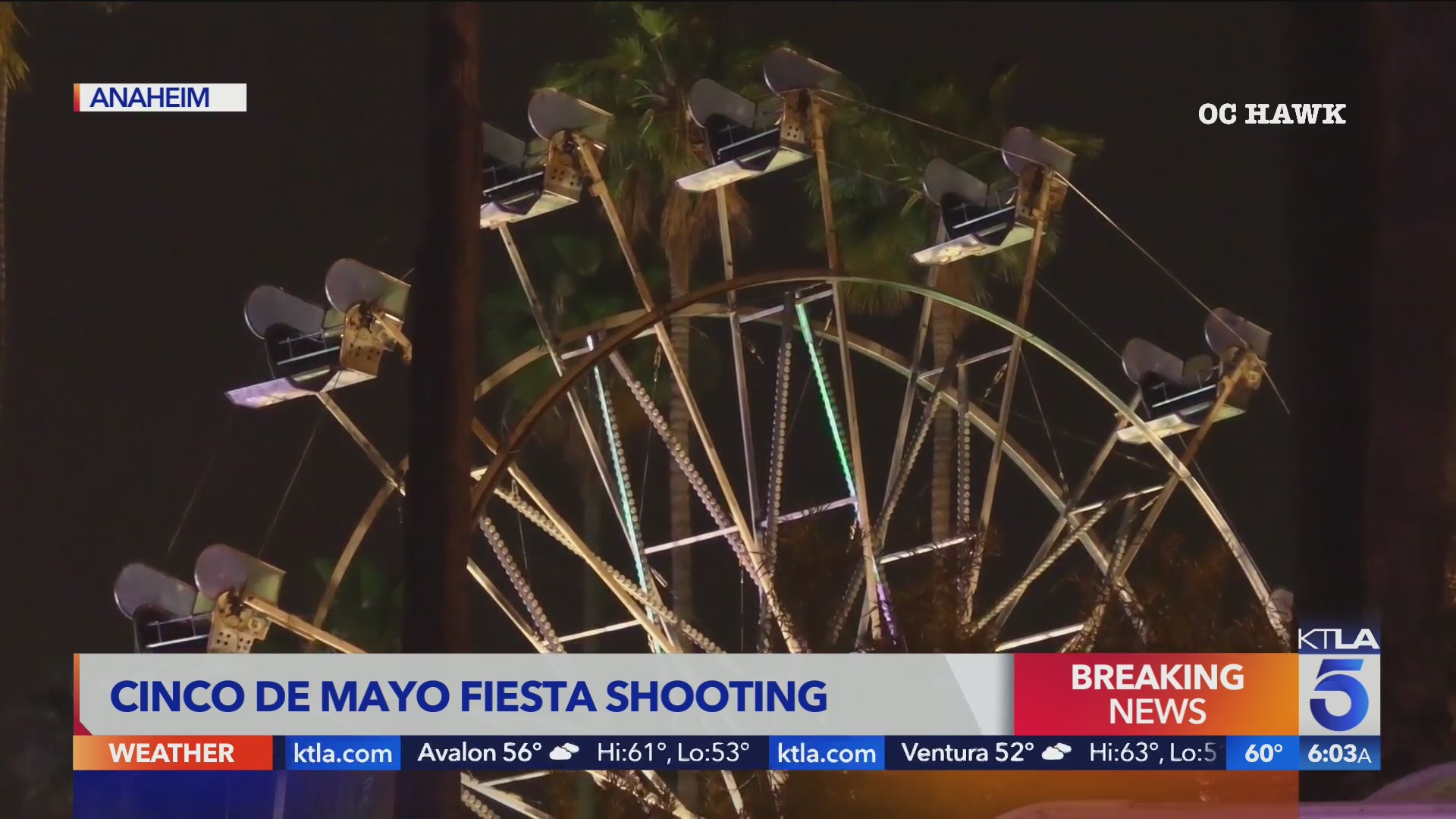 Bystander killed in Cinco de Mayo carnival shooting – KTLA