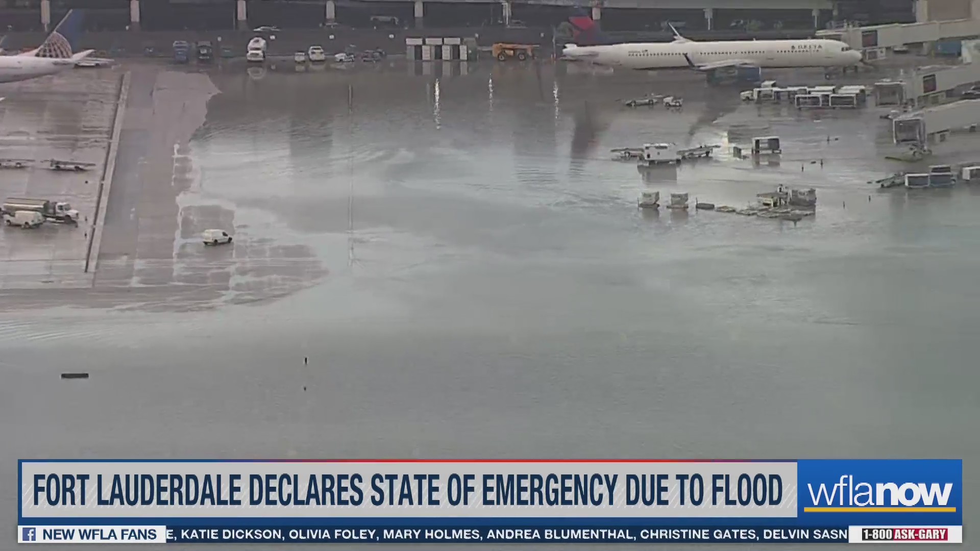 Fort Lauderdale airport closed due to flooding – WFLA