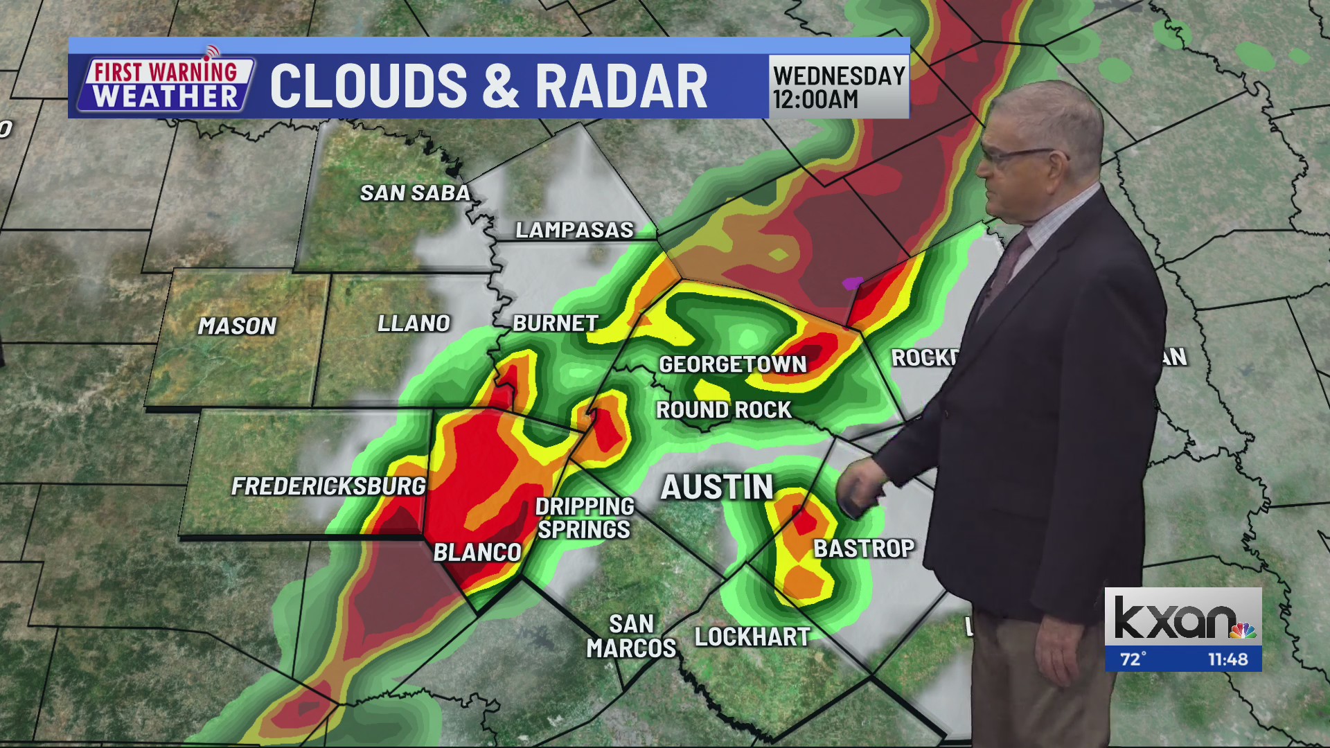 KXAN Tuesday Afternoon First Warning Weather – KXAN Austin