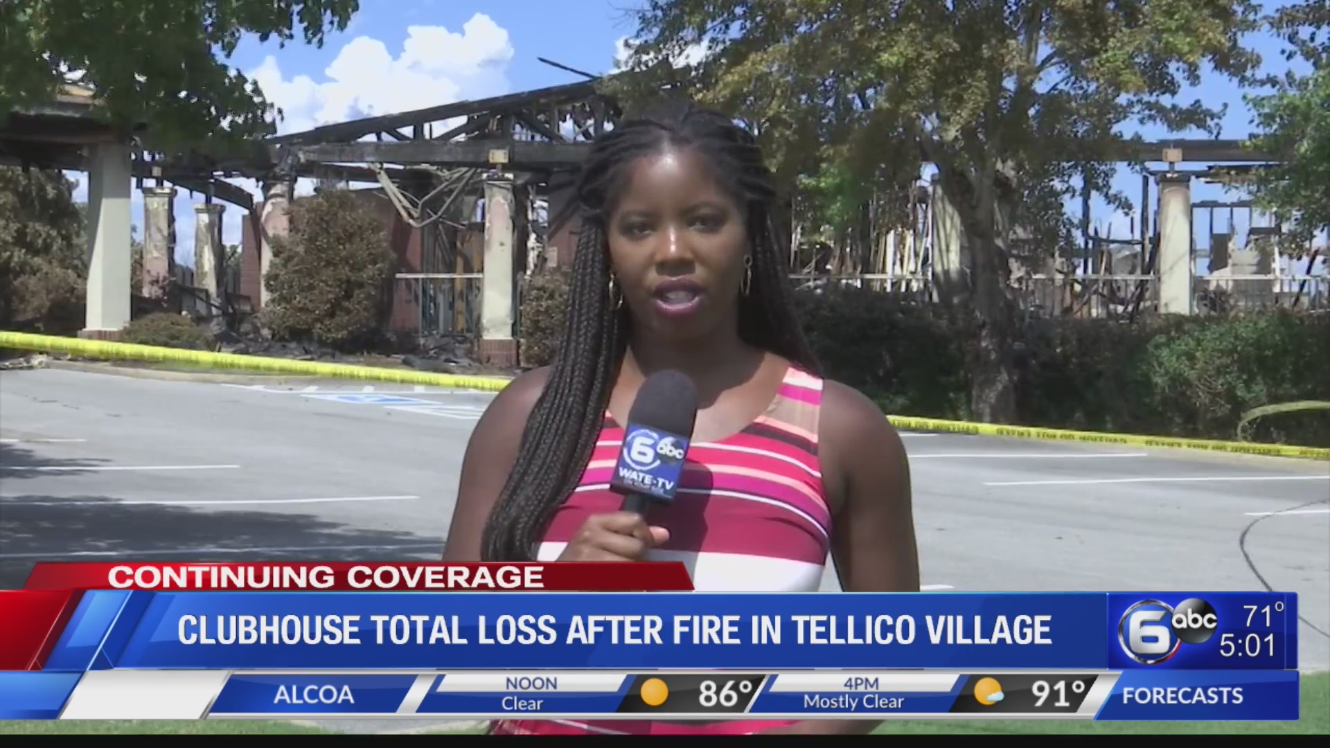 Clubhouse a total loss after fire in Tellico Village – WATE 6 On Your Side