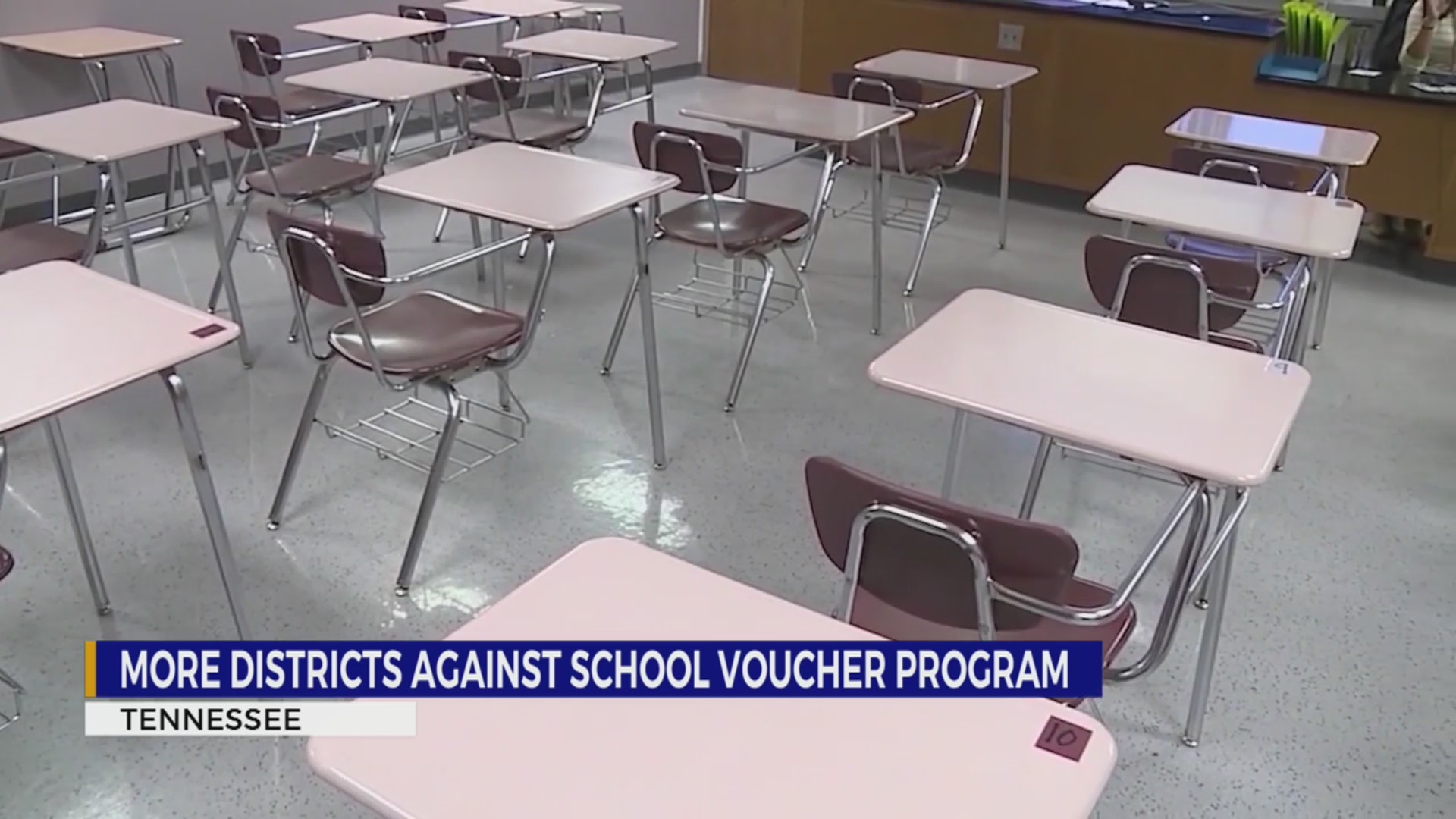 More Tennessee school districts against voucher program expansion