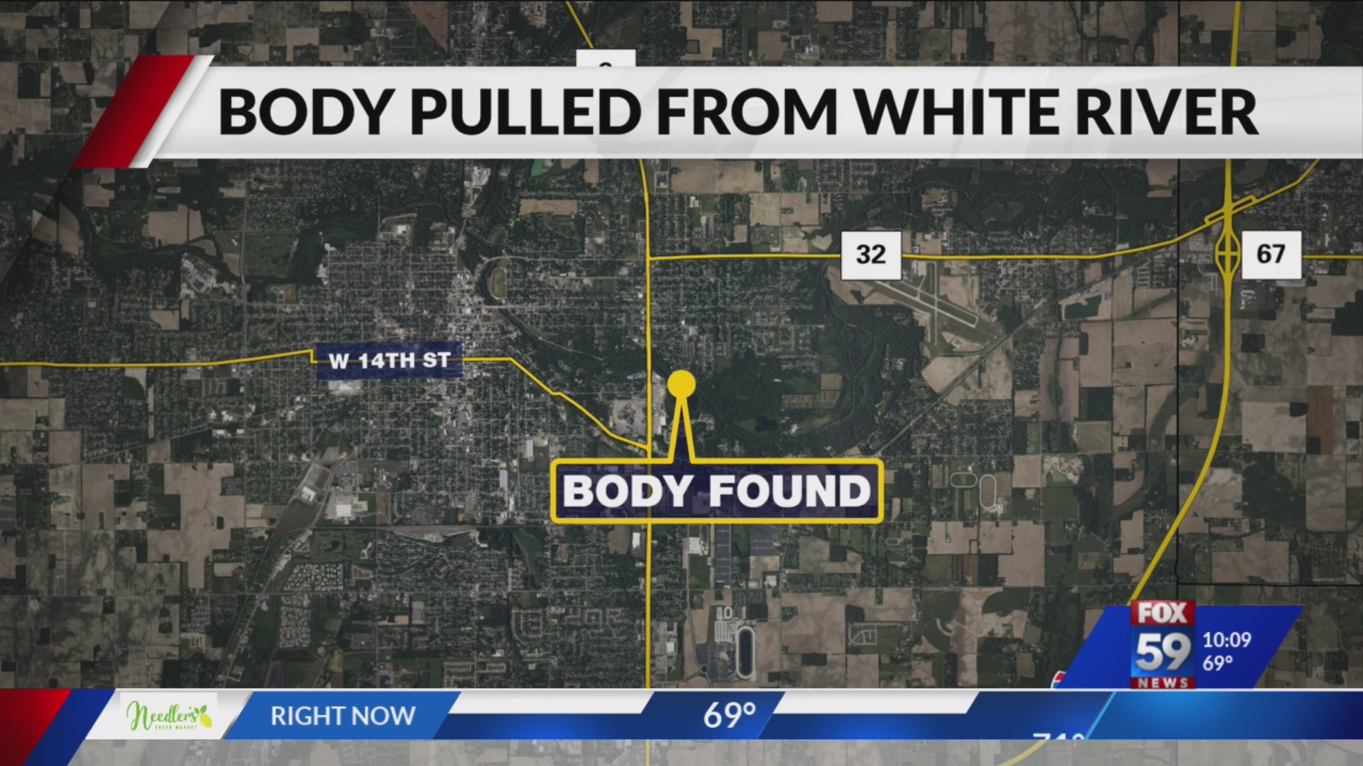 Body found in White River by kayaker Fox 59