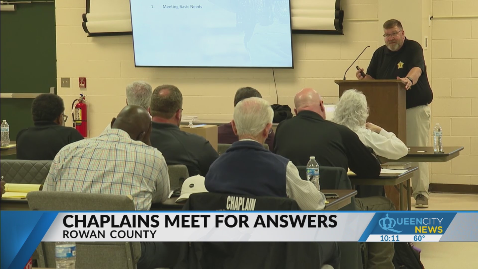 NC Chaplains discuss ways to address mental health and retention among law enforcement Queen