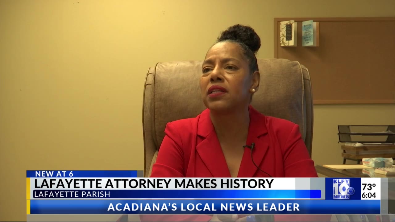 Lafayette attorney makes history