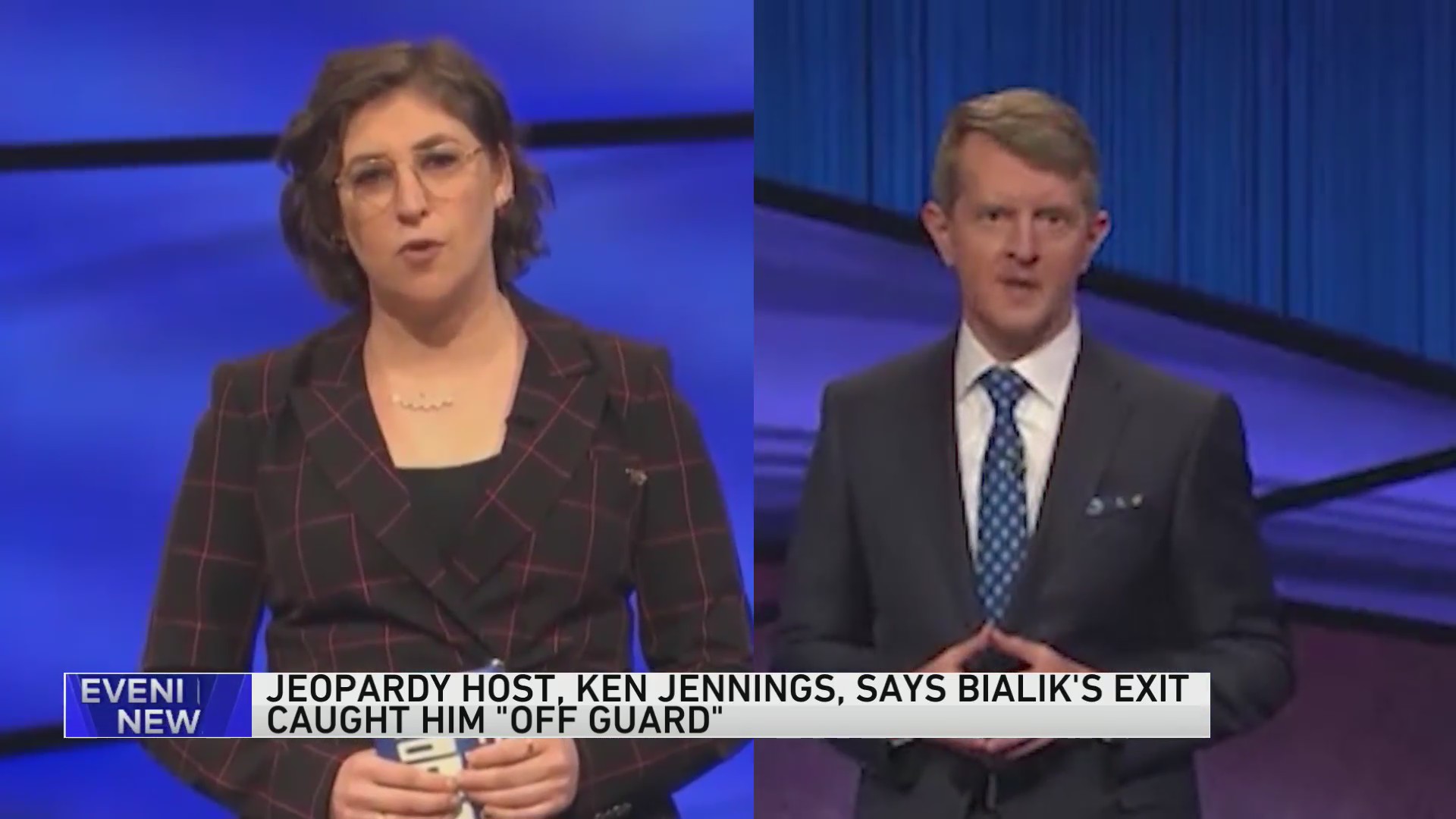‘Jeopardy’ host Ken Jennings said Bialik’s exit caught him ‘off guard