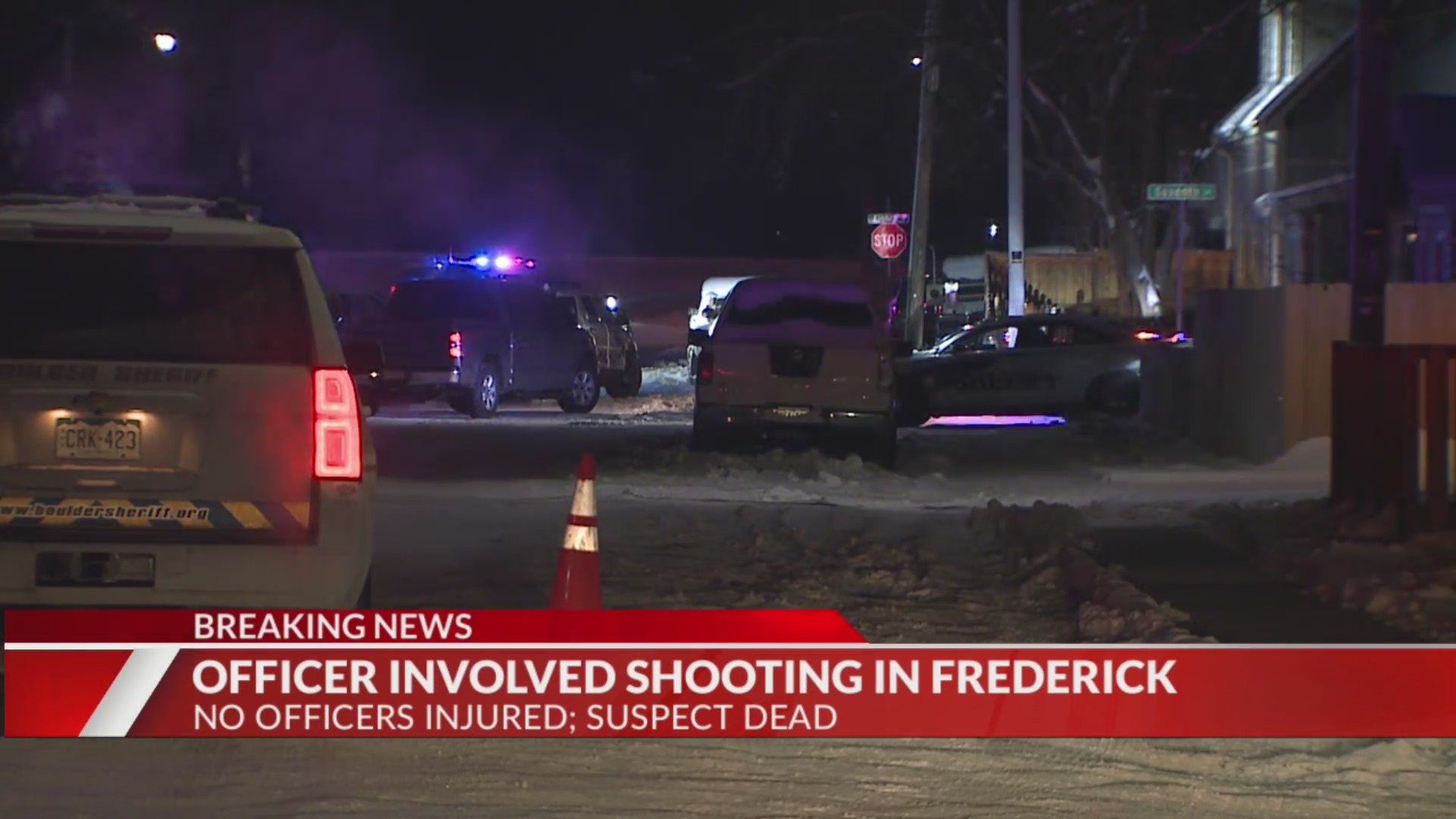 Suspect killed after exchanging gunfire with officers in Frederick ...
