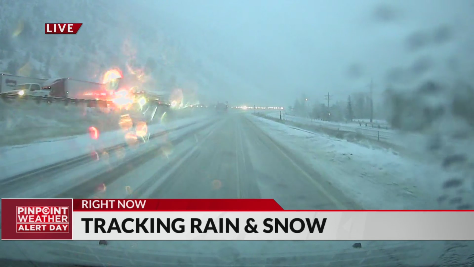 Rain, snow impacting travel along I-70 – FOX31 Denver