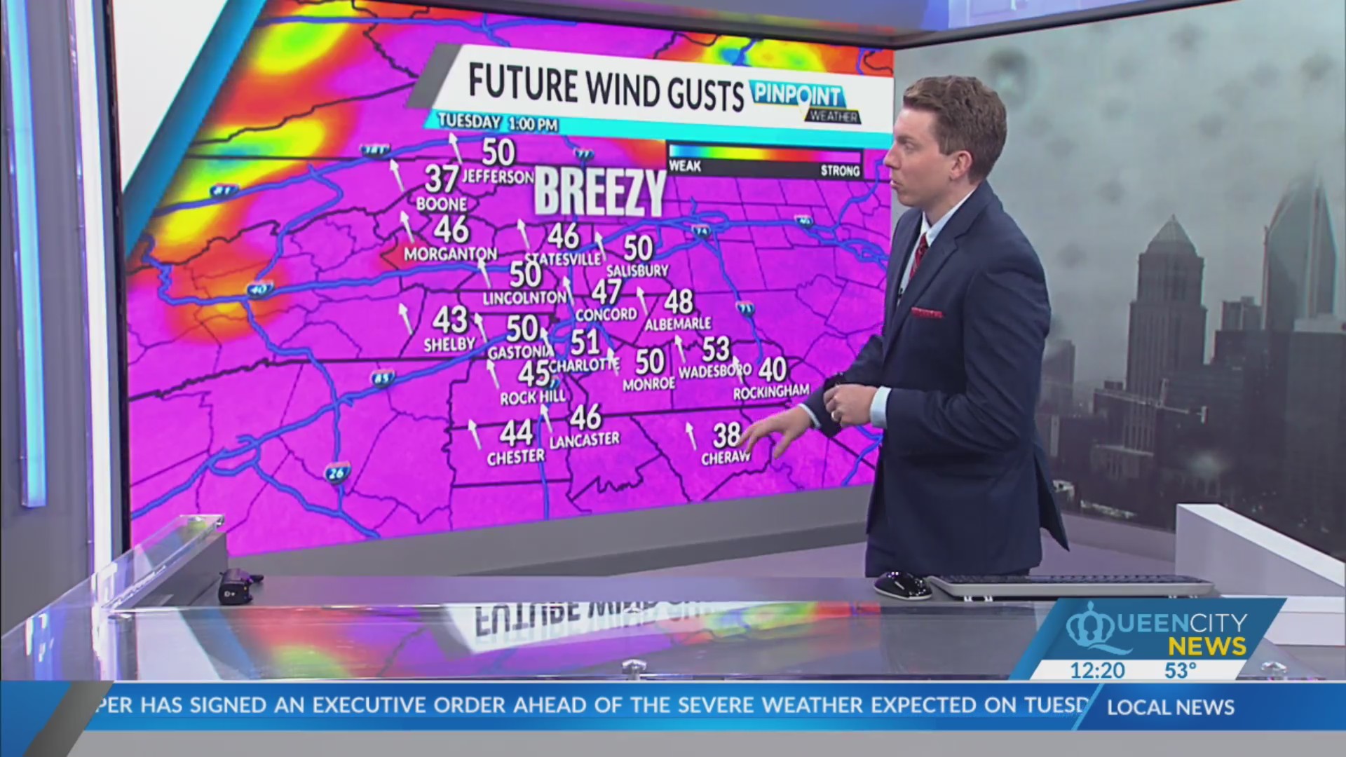 Storm to bring heavy rain, strong wind gusts – Queen City News