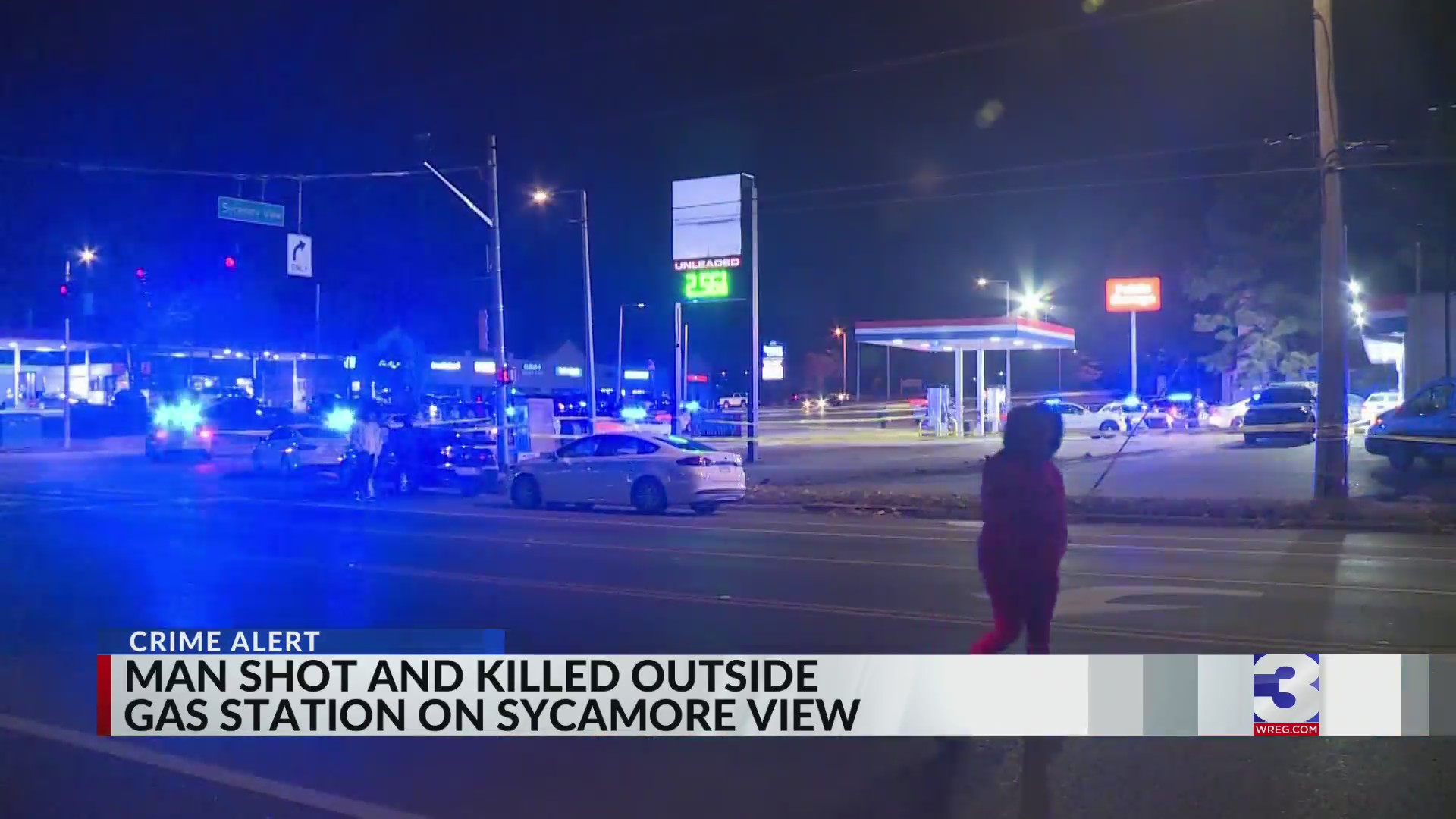 Man shot dead near gas station on Sycamore View and Raleigh Lagrange ...
