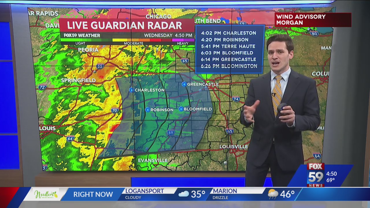 Tracking the evolution of warmth & storms in Central Indiana – Fox 59