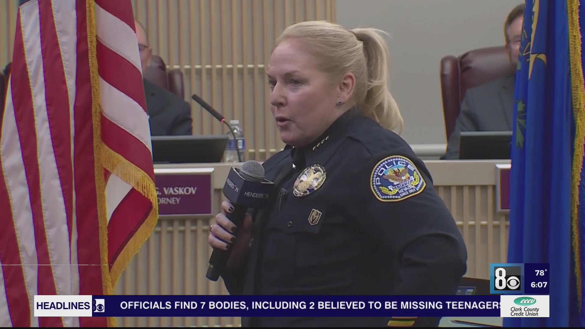 Henderson Police Officers Hopeful as new Police Chief is sworn in – KLAS