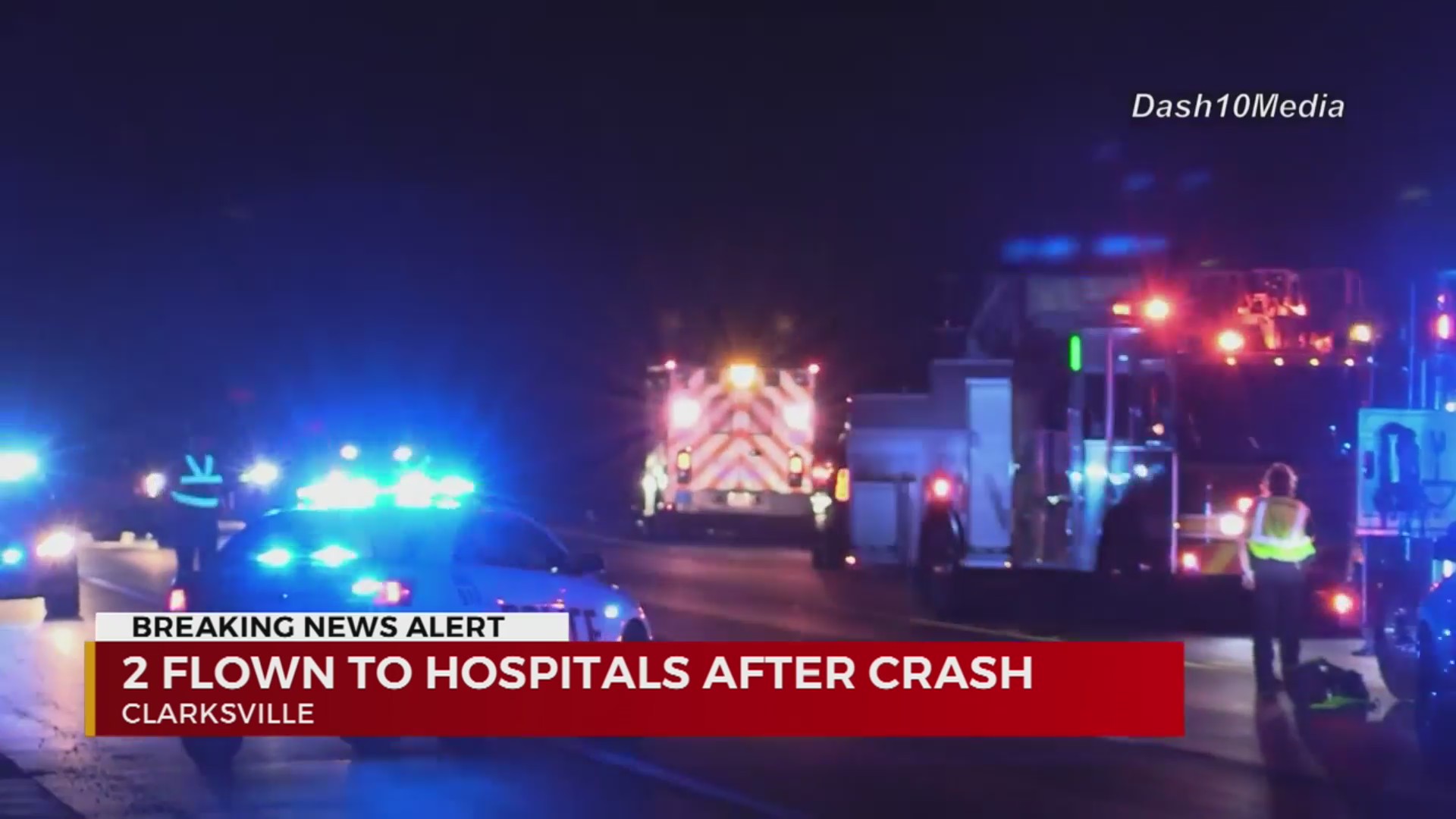 2 flown to Nashville hospitals after crash in Clarksville – WKRN News 2
