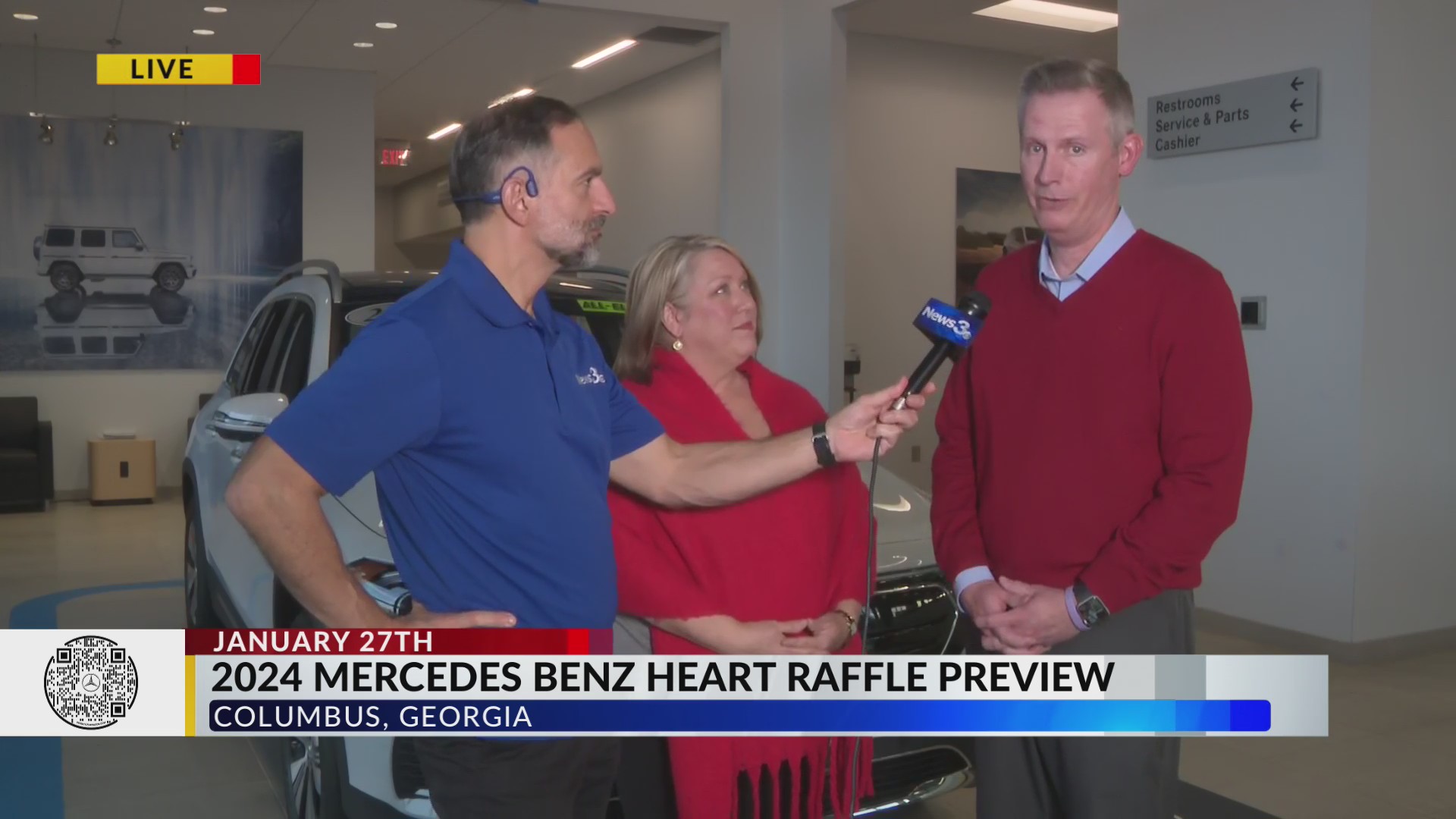 2024 Mercedes Benz Heart Raffle 5pm – WRBL