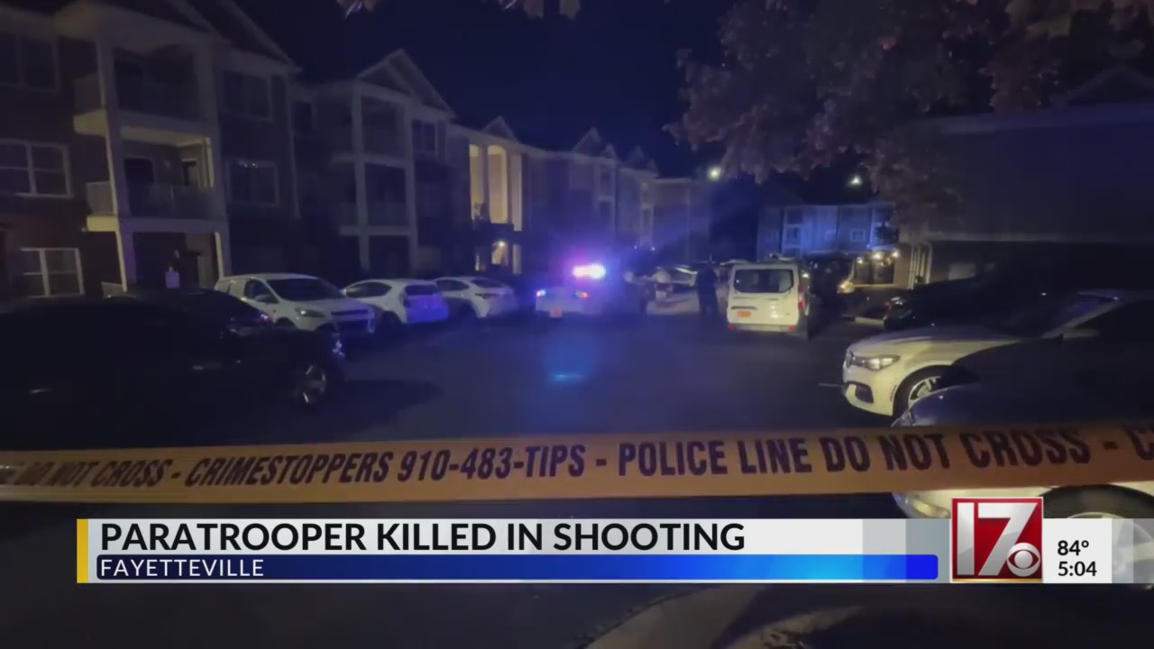 Fort Bragg paratrooper ID’d in deadly Fayetteville shooting – CBS17.com