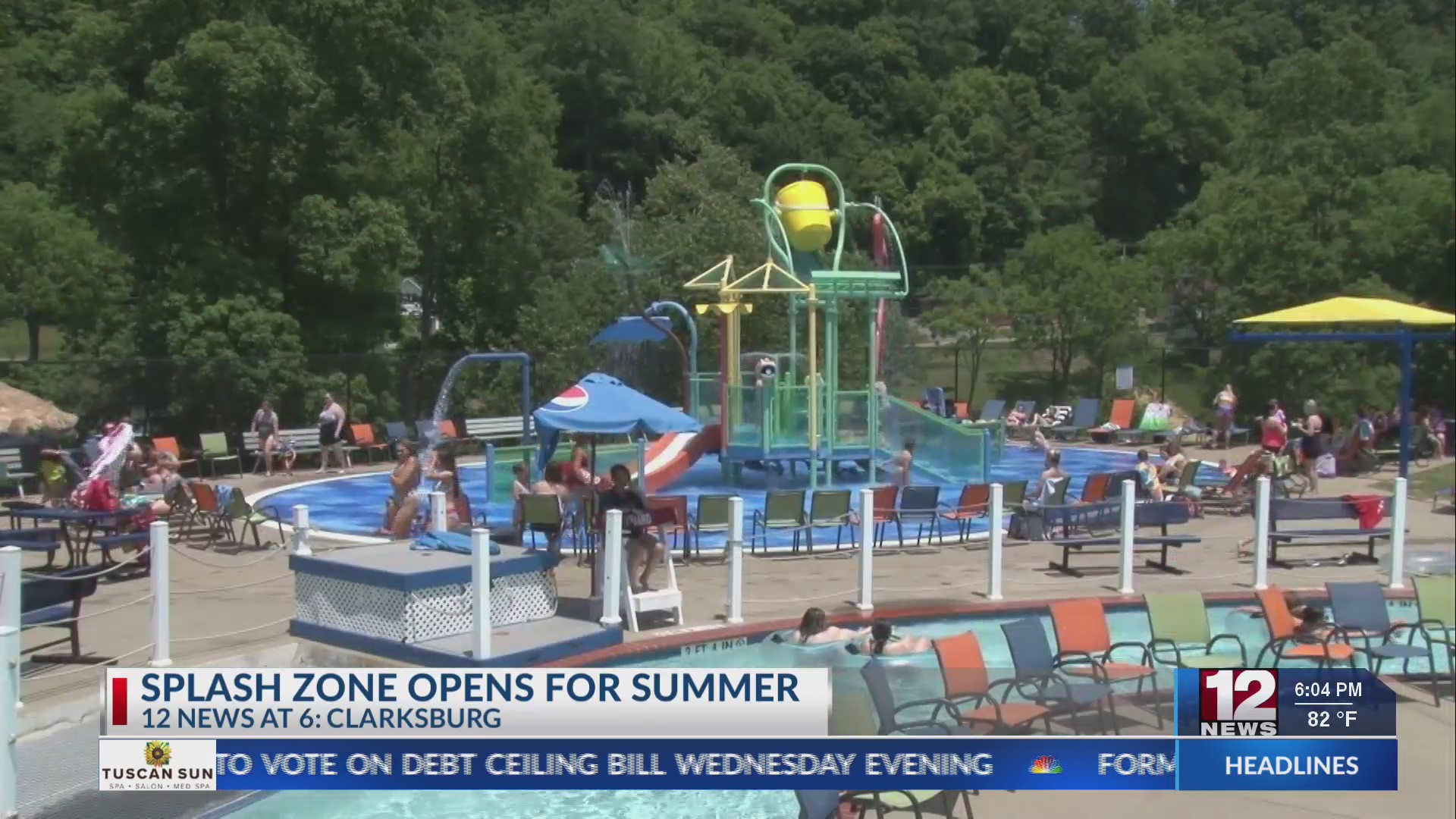 Splash zone opens for summer – WBOY.com