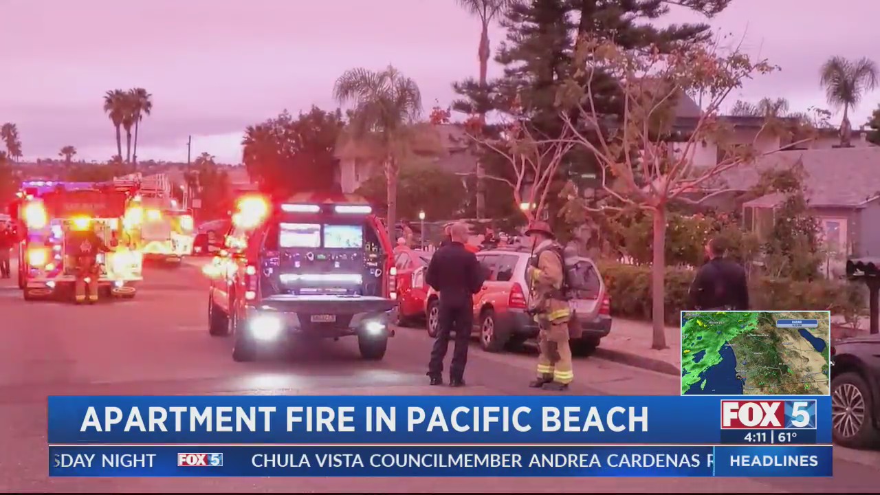 Flames Erupt In Pacific Beach Apartment – FOX 5 San Diego & KUSI News