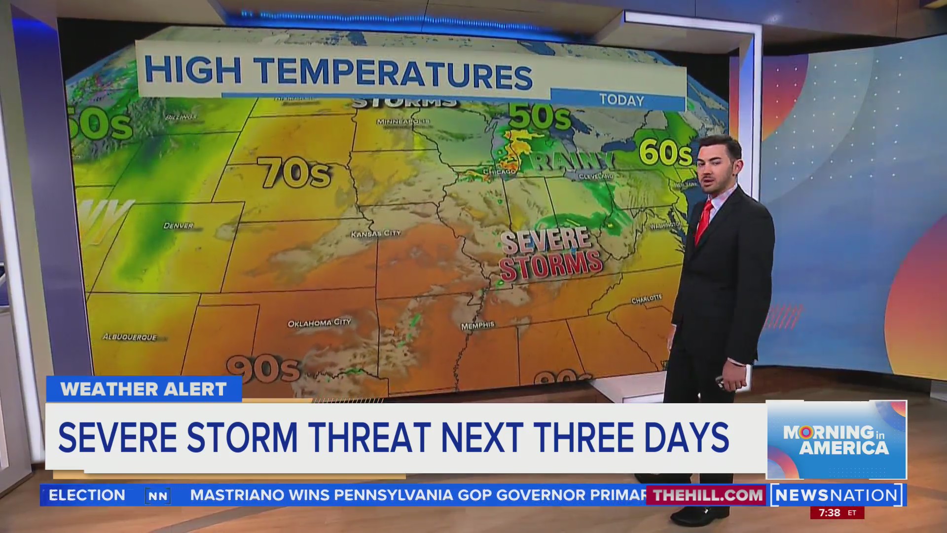 Storms possible over next three days | Morning in America – NewsNation