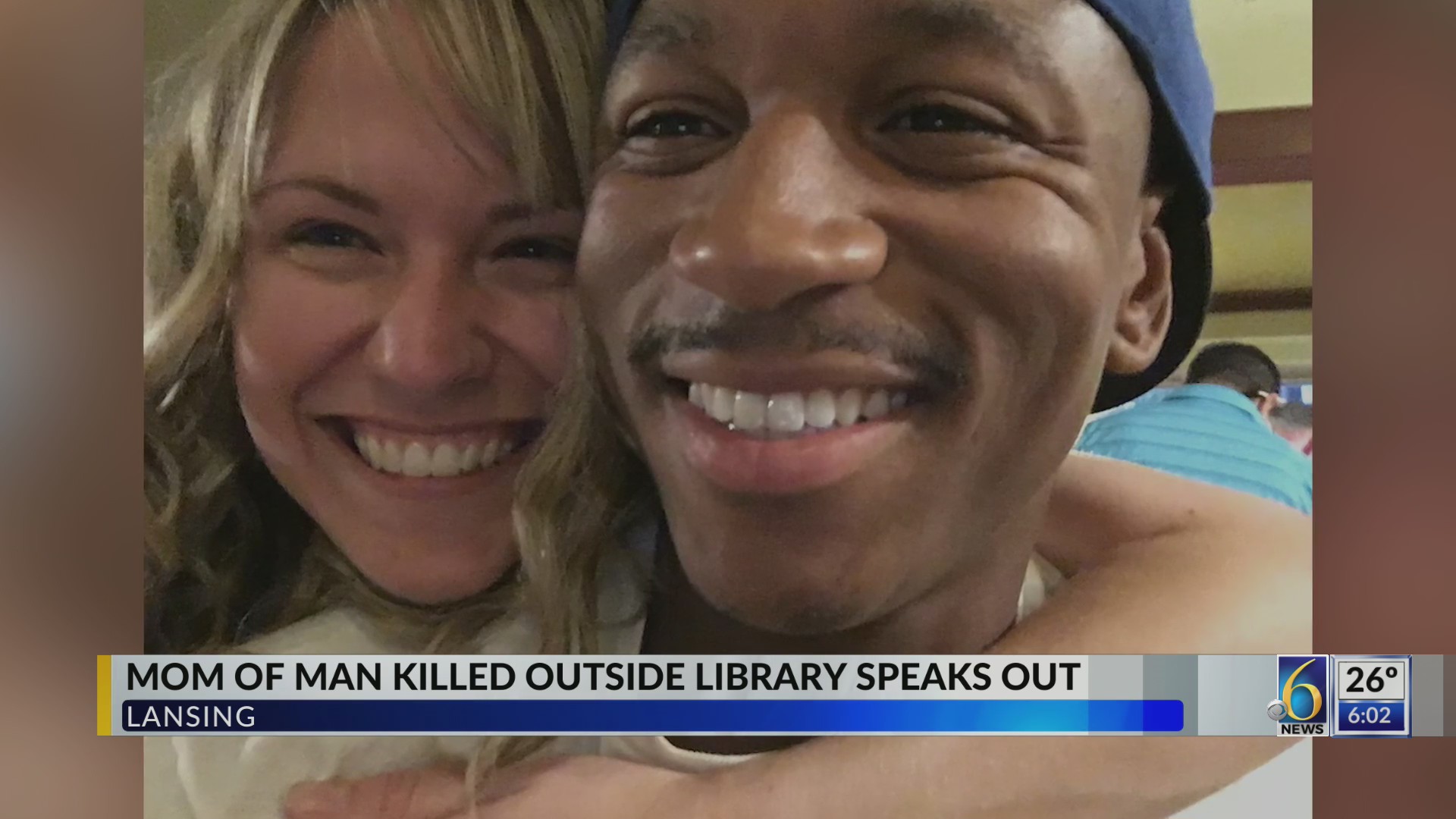 Mother of man killed outside library speaks out – WLNS 6 News