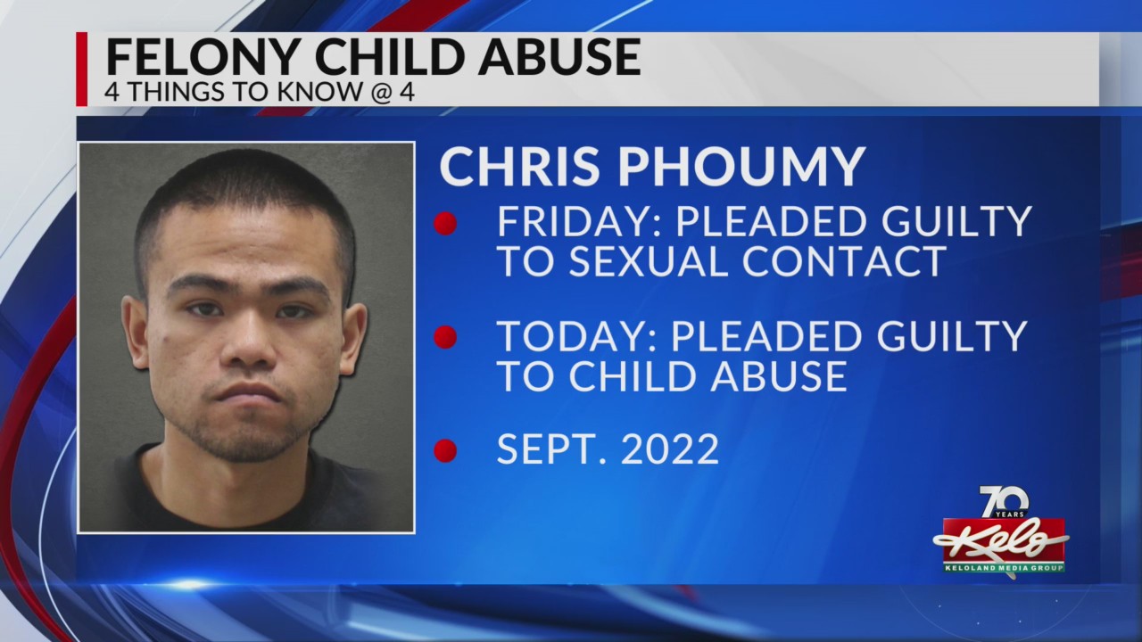 Former day care worker pleads guilty to child abuse – KELOLAND.com