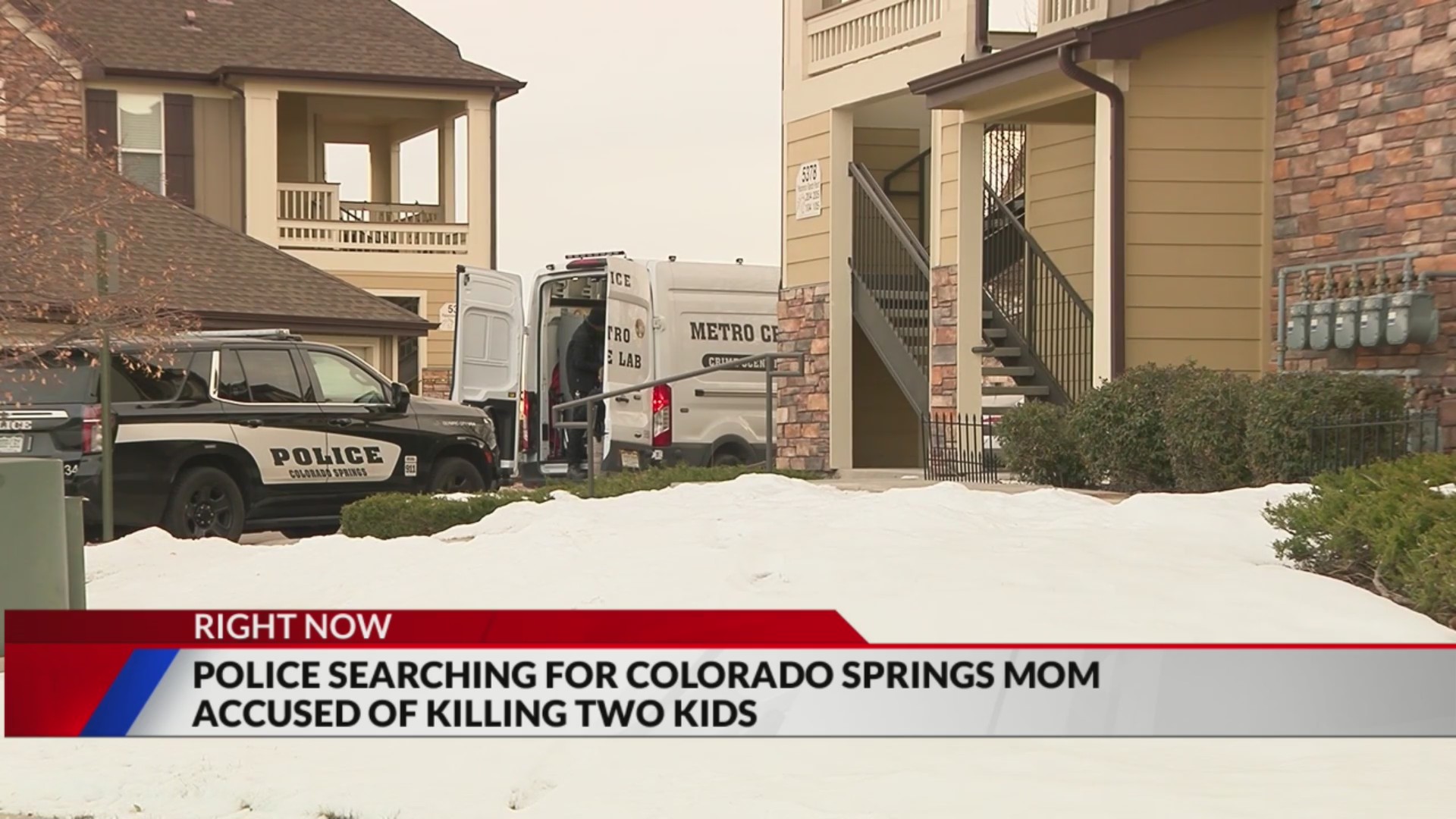 Wanted Colorado Springs mother accused of murdering her 2 children
