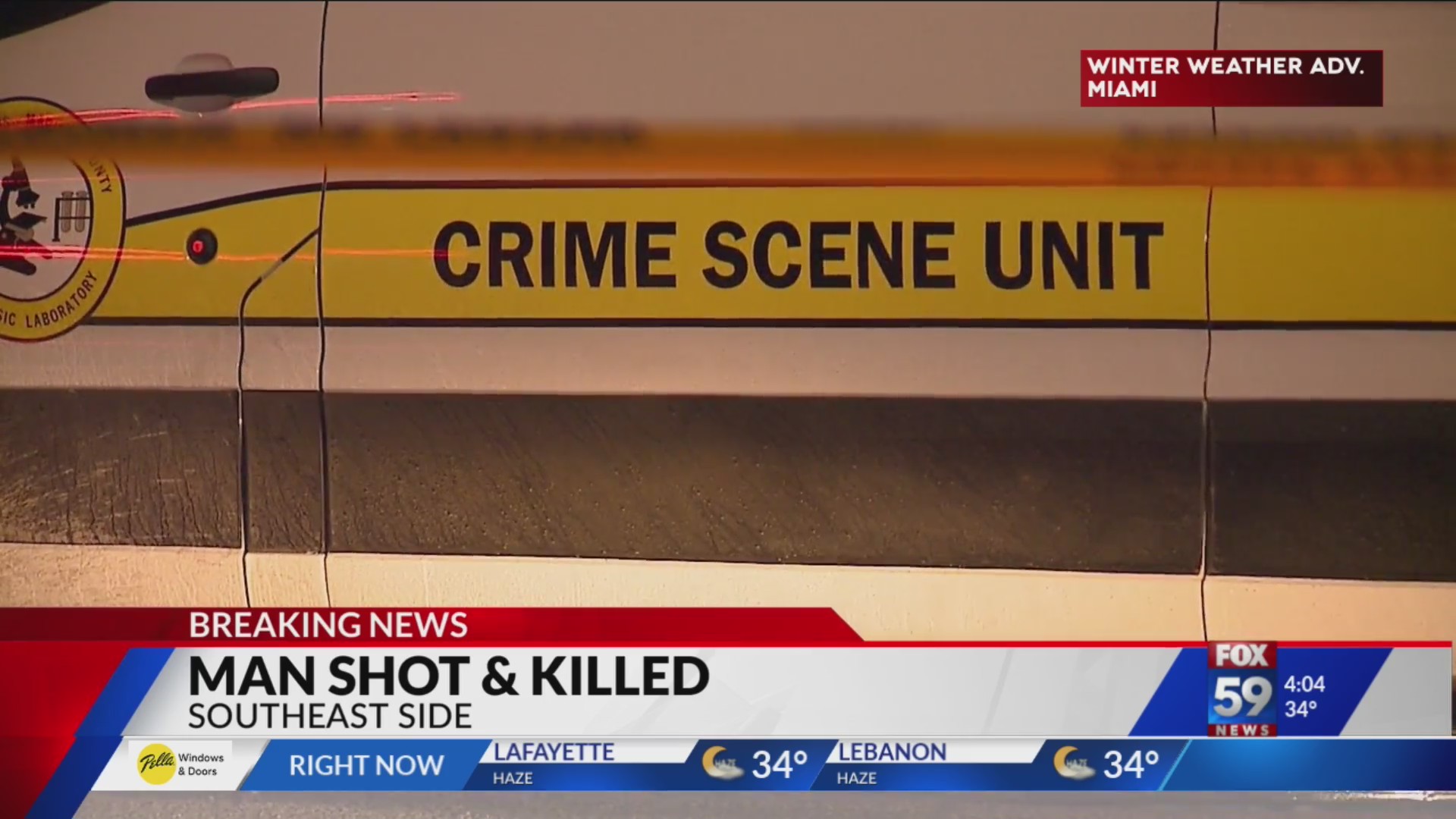 Man shot and killed on Indy’s near southeast side – Fox 59
