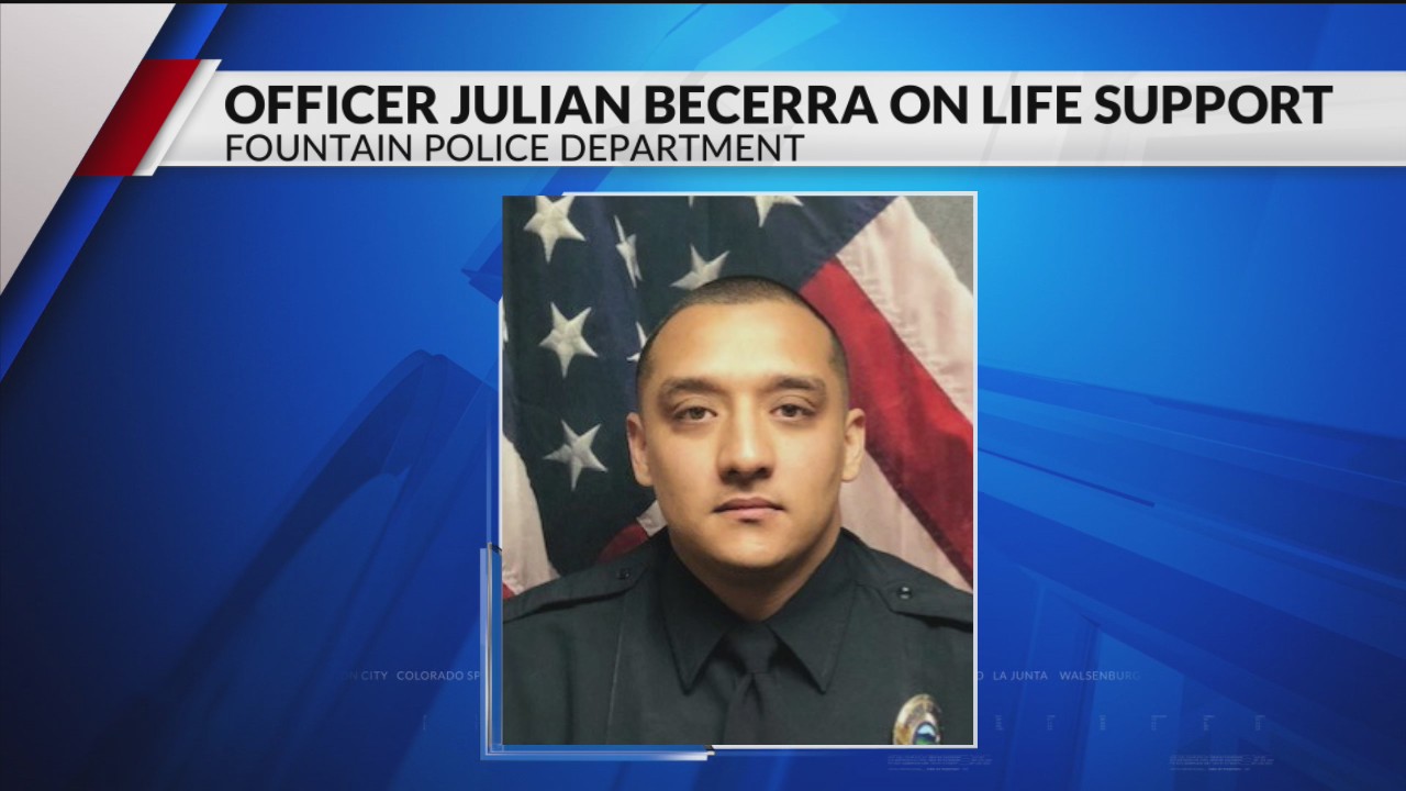 Fountain PD Officer who fell from bridge on life support FOX21 News