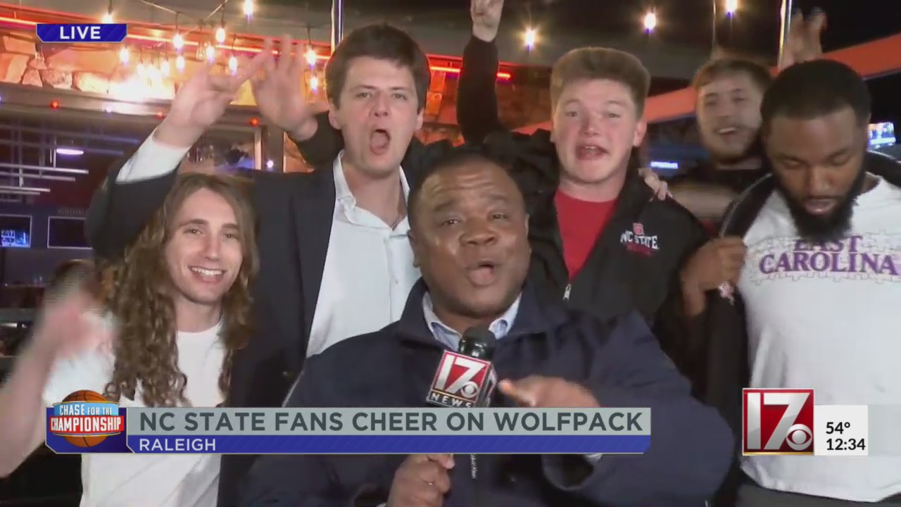 Fans in the Triangle erupt after UNC, NC State win in first round ...