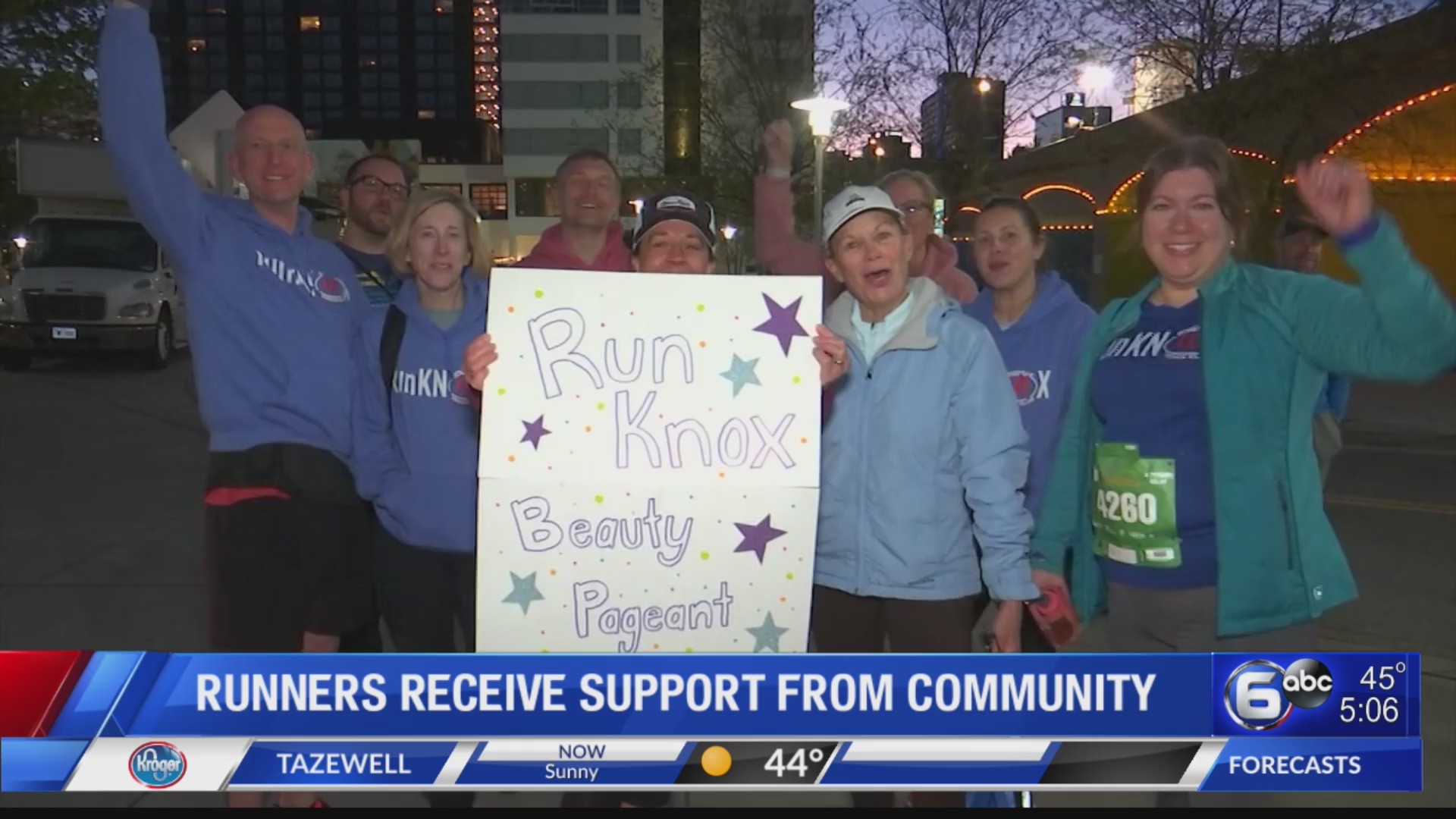 Knoxville Marathon runners receive support from community WATE 6 On