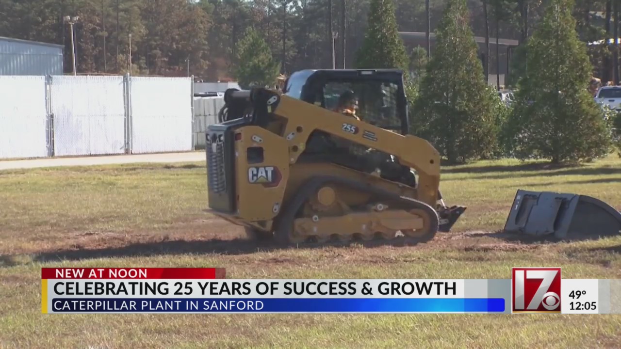 Caterpillar plant in Sanford celebrates 25 years
