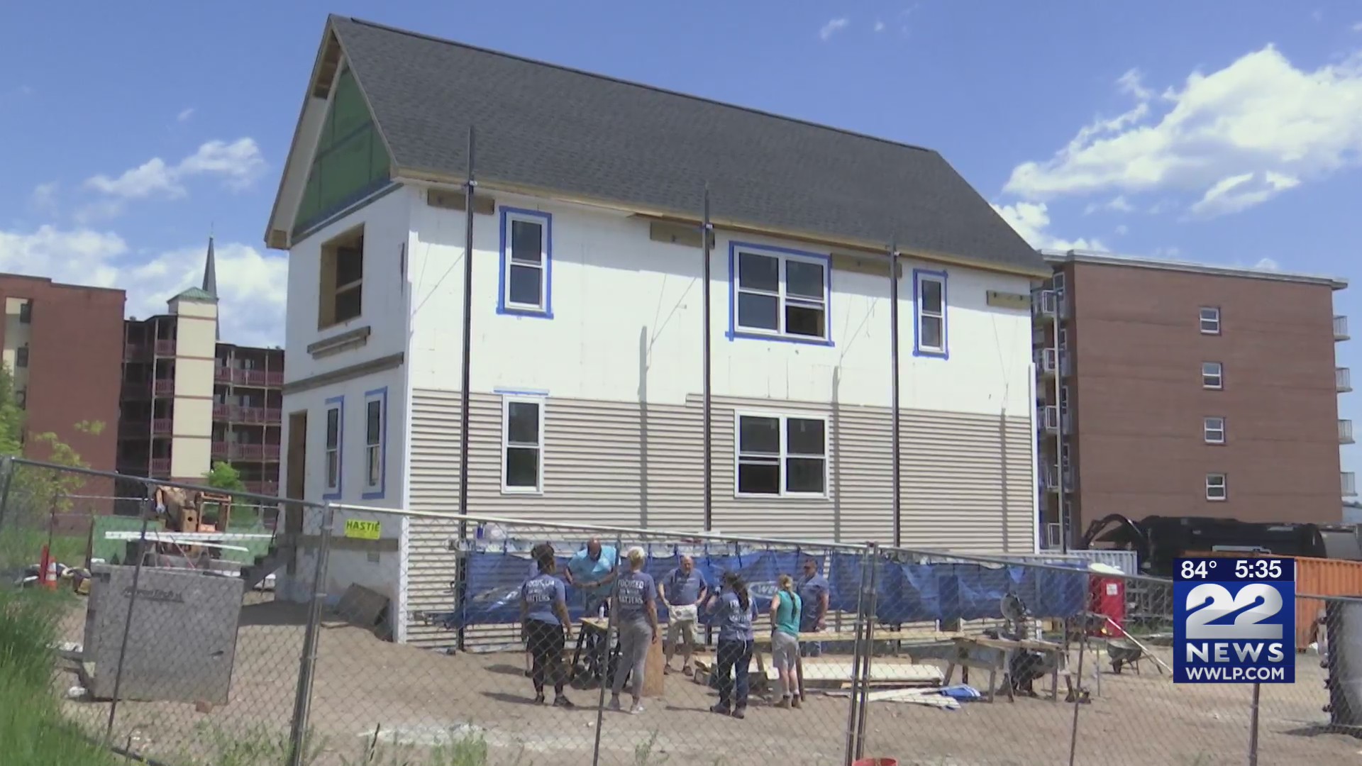 MGM and Habitat for Humanity bring Holyoke mother one step closer to a new home WWLP