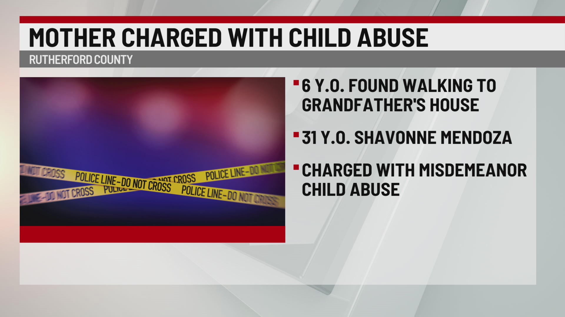 NC mother charged after leaving child alone at home – WSPA 7NEWS