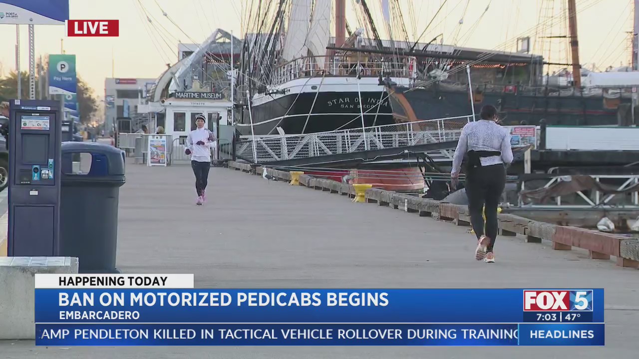 Ban On Motorized Pedicabs Begins – FOX 5 San Diego & KUSI News