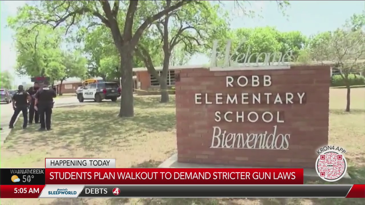 Students plan walkout to demand stricter gun laws – KRON4