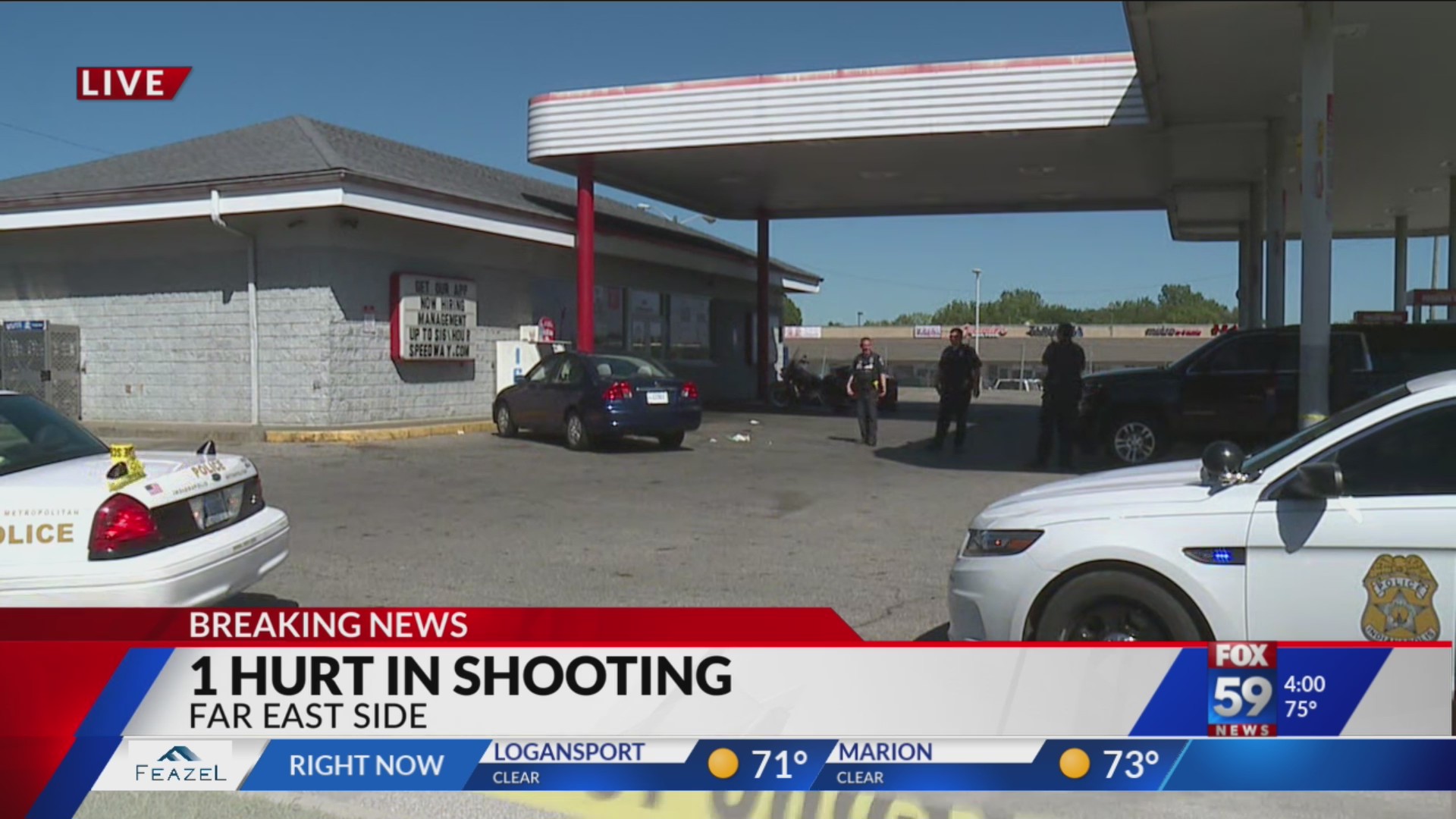 IMPD investigates shooting at gas station on city’s far east side – Fox 59