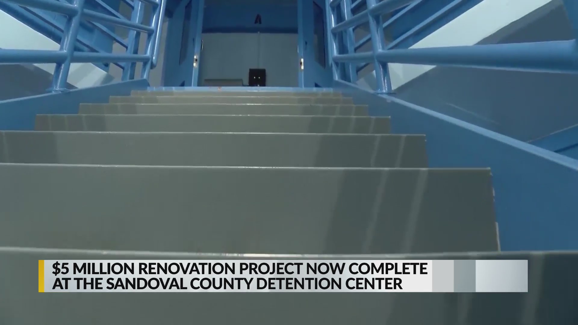 Sandoval County Detention Center upgrades complete KRQE NEWS 13
