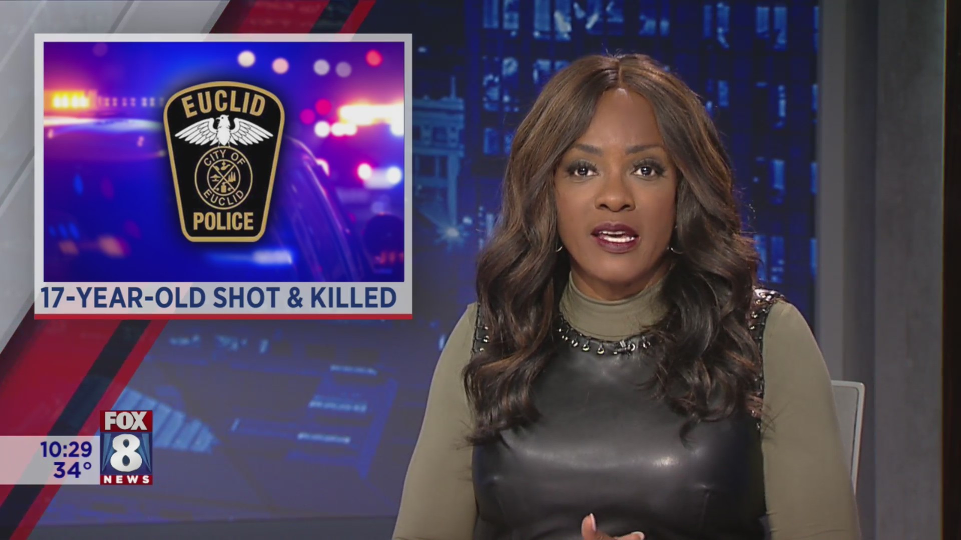 Teen shot and killed, Euclid police search for gunman – Fox 8 Cleveland WJW