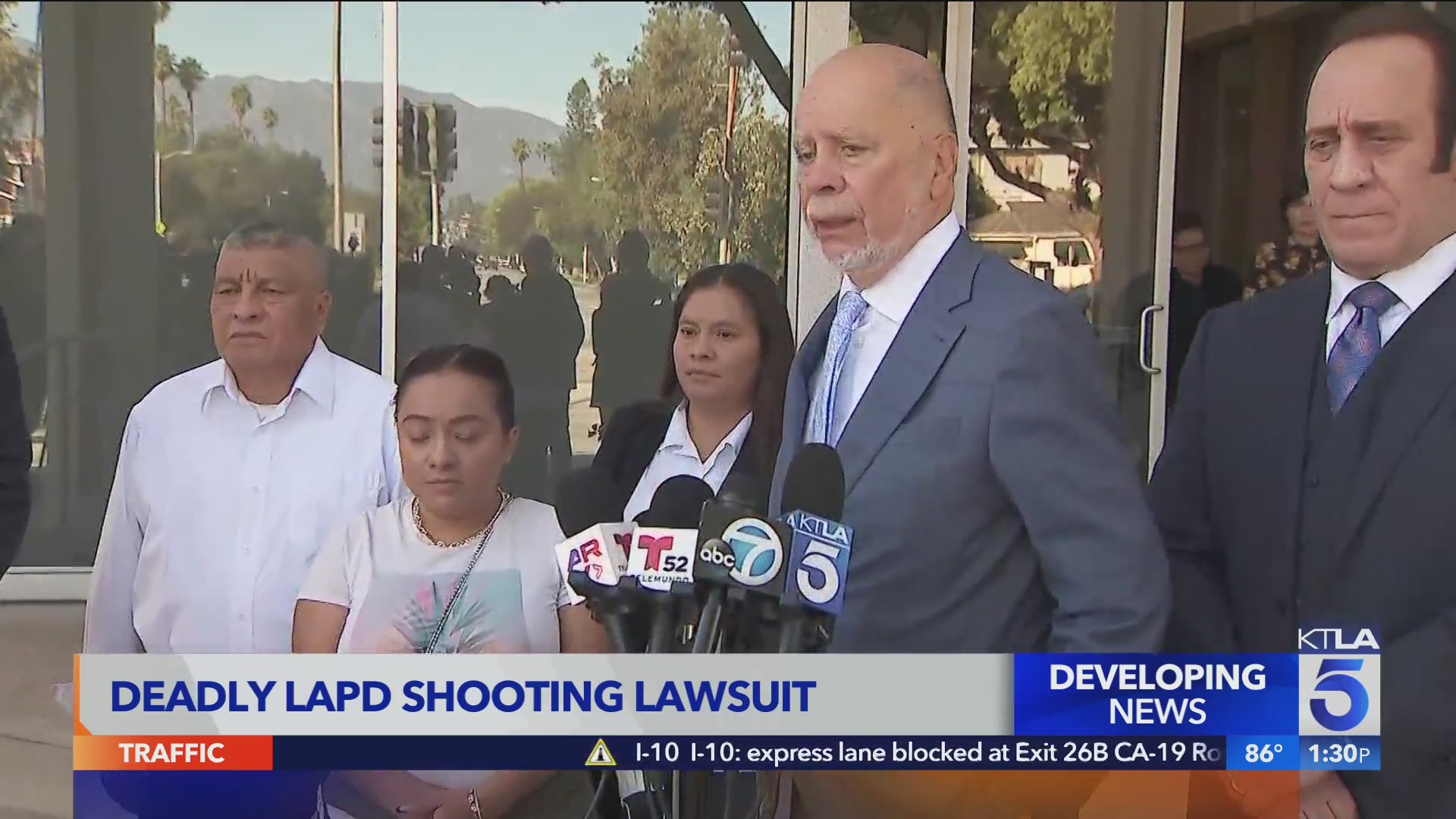 Family announces lawsuit against LAPD in fatal shooting of 22-year-old ...