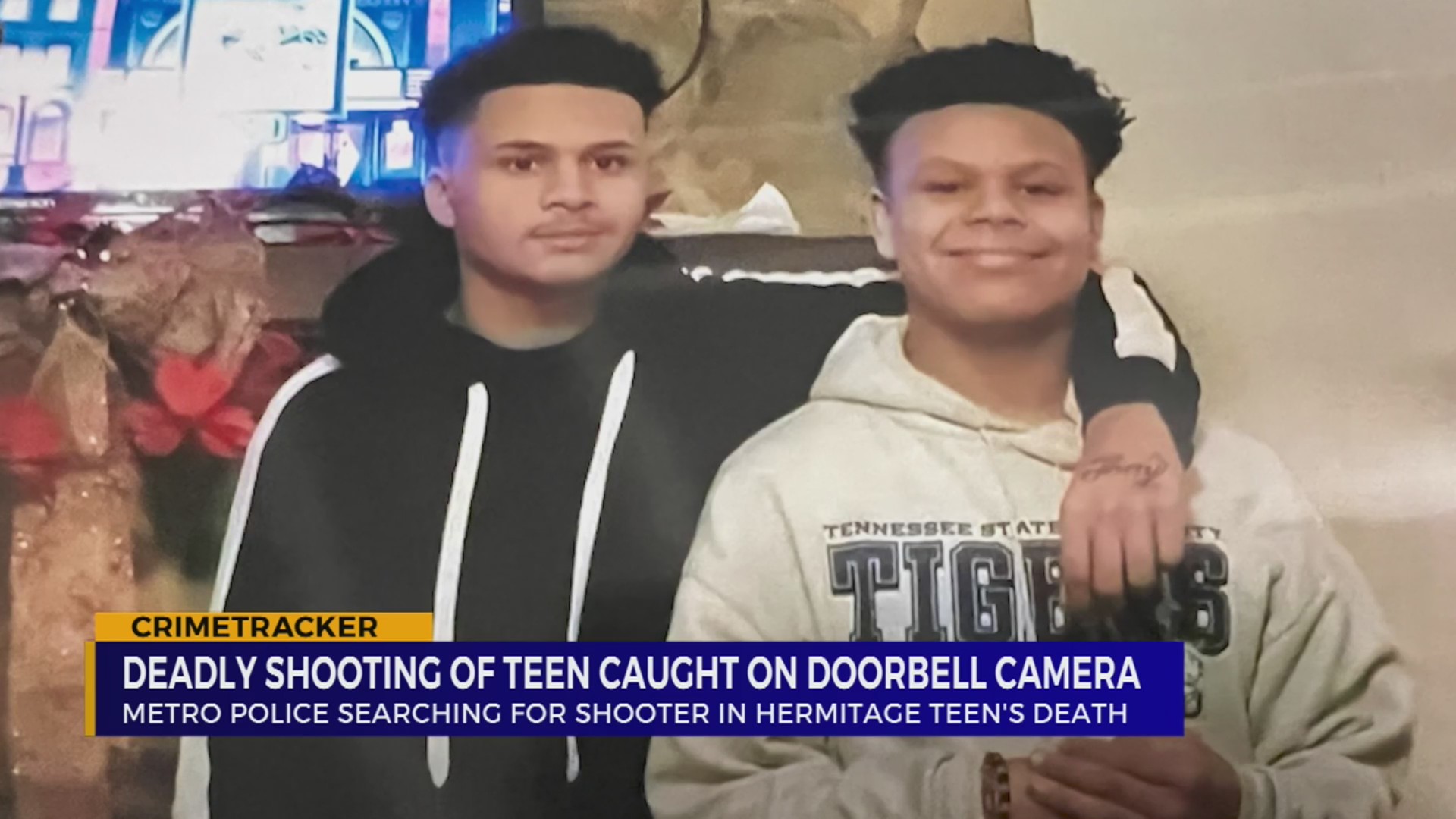 Deadly shooting of teen caught on doorbell camera – WKRN News 2