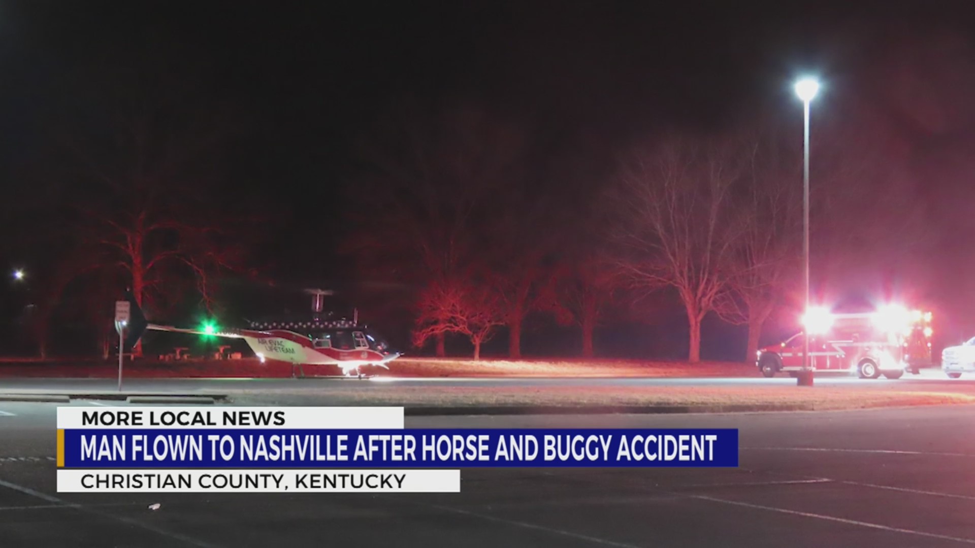 Man flown from KY to Nashville after horse and buggy incident – WKRN News 2