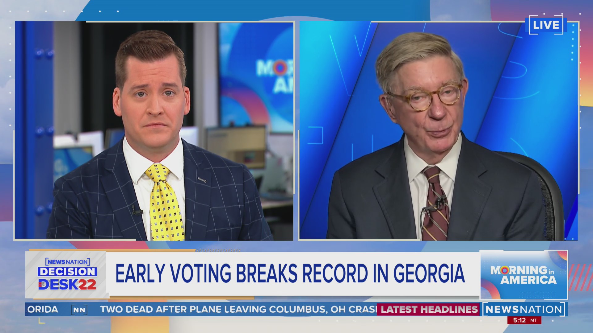 Early voting breaks record in Georgia | Morning in America – NewsNation