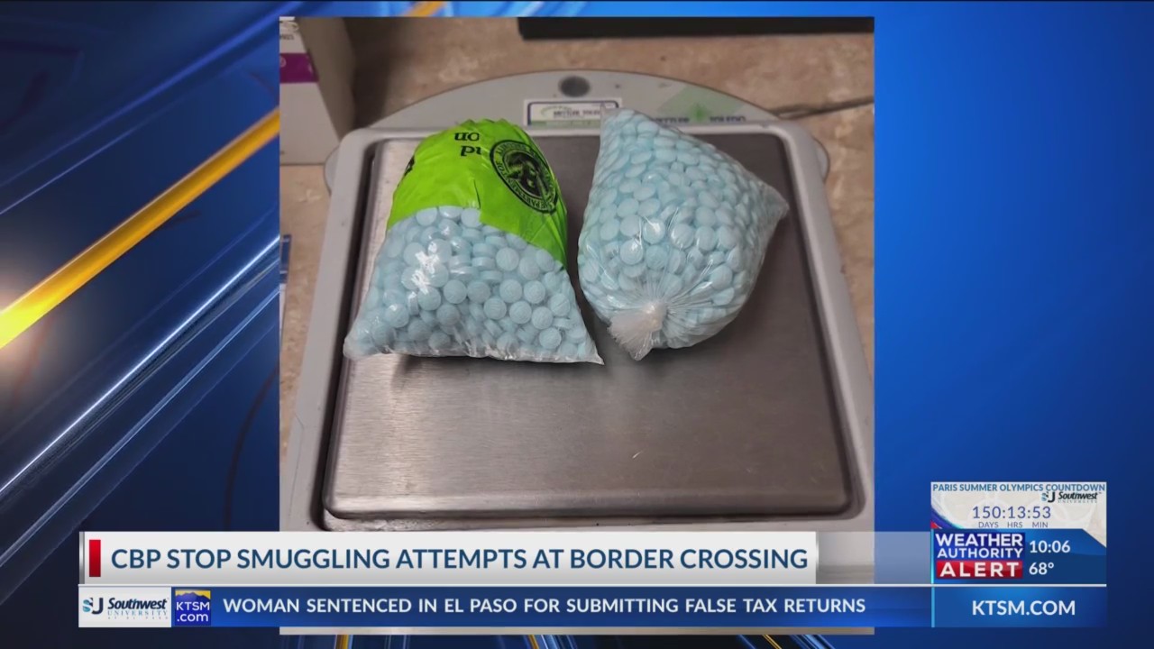 American girl caught with bundles of fentanyl at border, CBP says ...