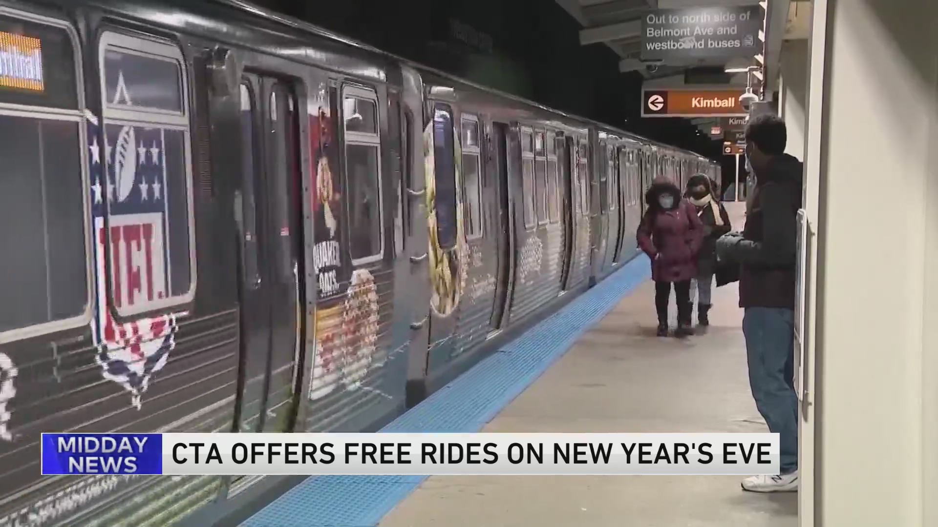 CTA to offer free rides on buses, trains on New Year’s Eve – WGN-TV
