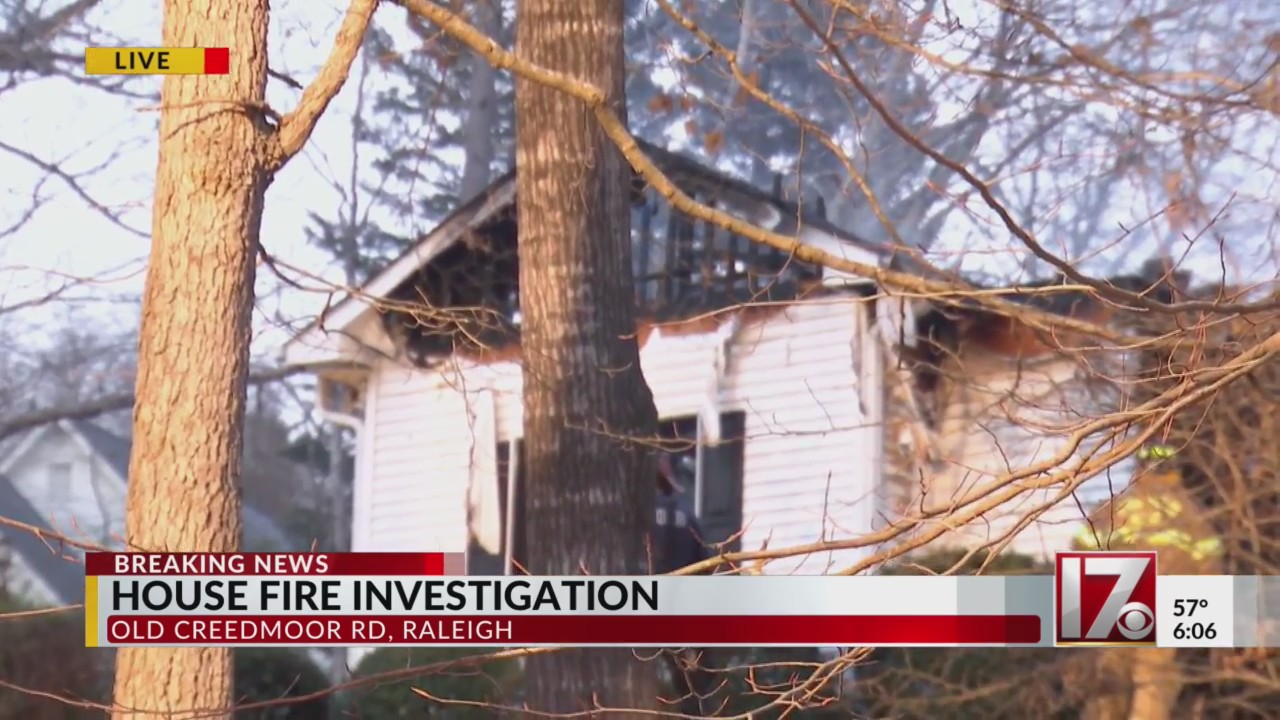 House fire investigation on Old Creedmoor Road in Raleigh – CBS17.com